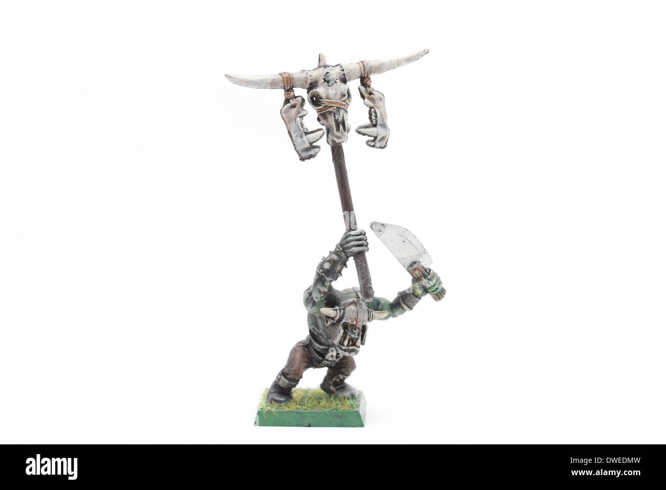 Orc Boy standard Bearer Stock Photo Alamy