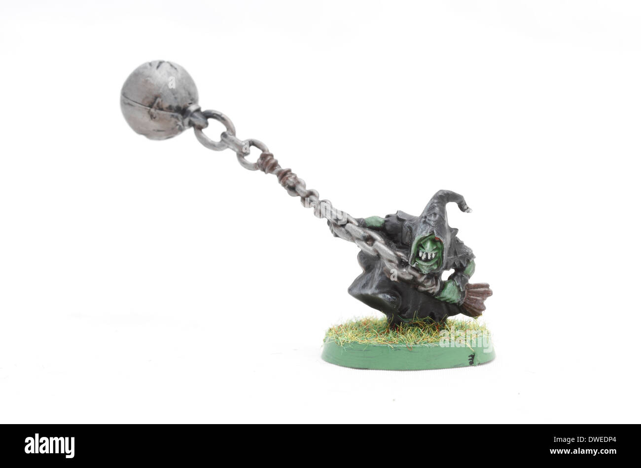 Night Goblin fanatic painted by author Stock Photo
