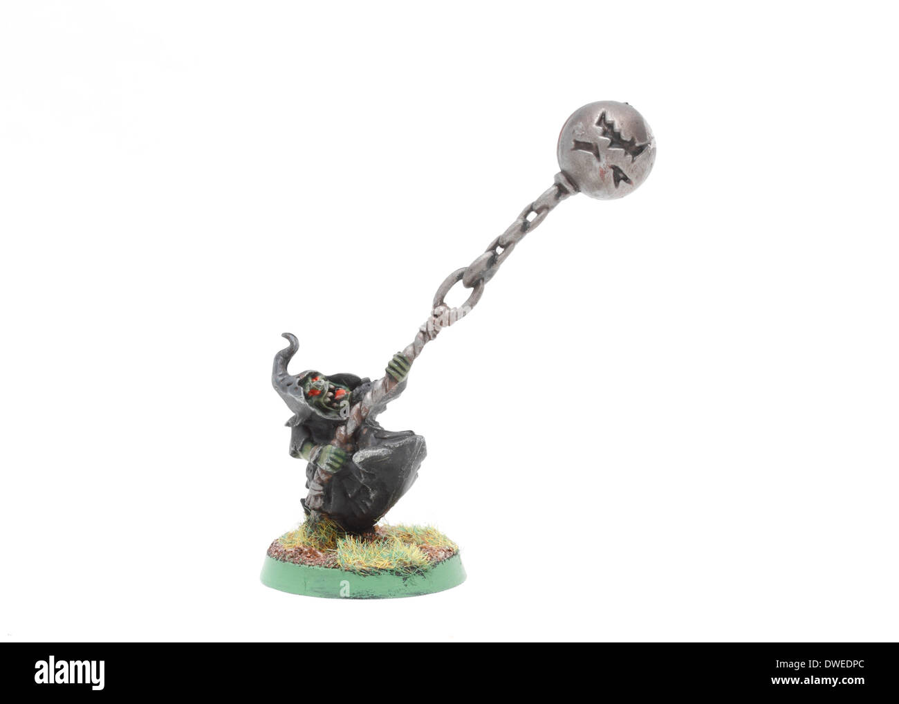 Night Goblin fanatic Painted by author Stock Photo