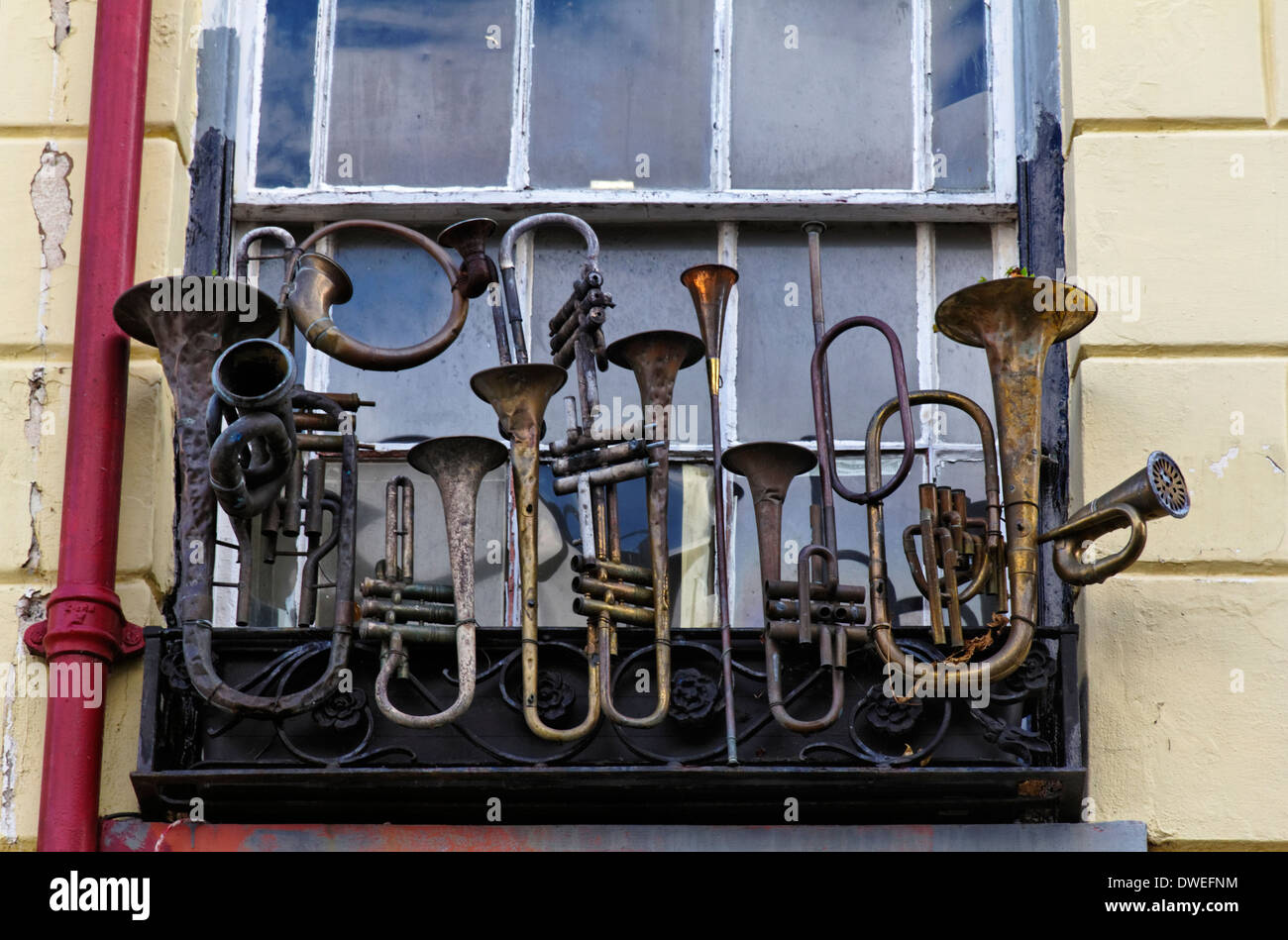 Brass band instruments hires stock photography and images Alamy