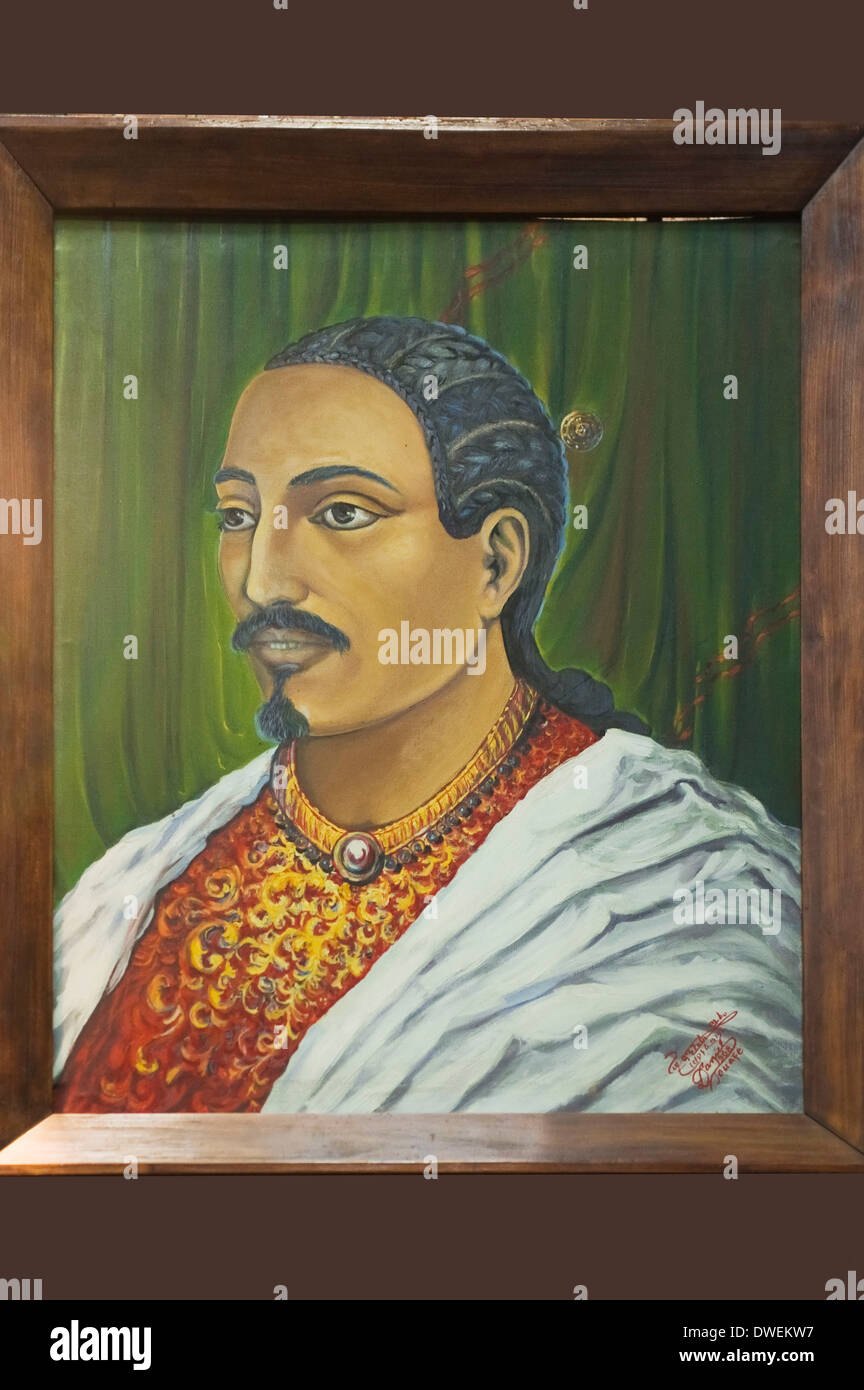 Yohannes IV, Addis Abeba Stock Photo