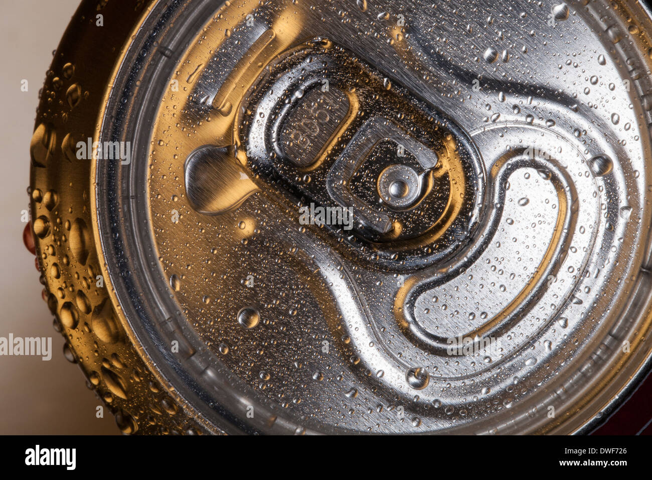 Metal Drinks Can Stock Photo