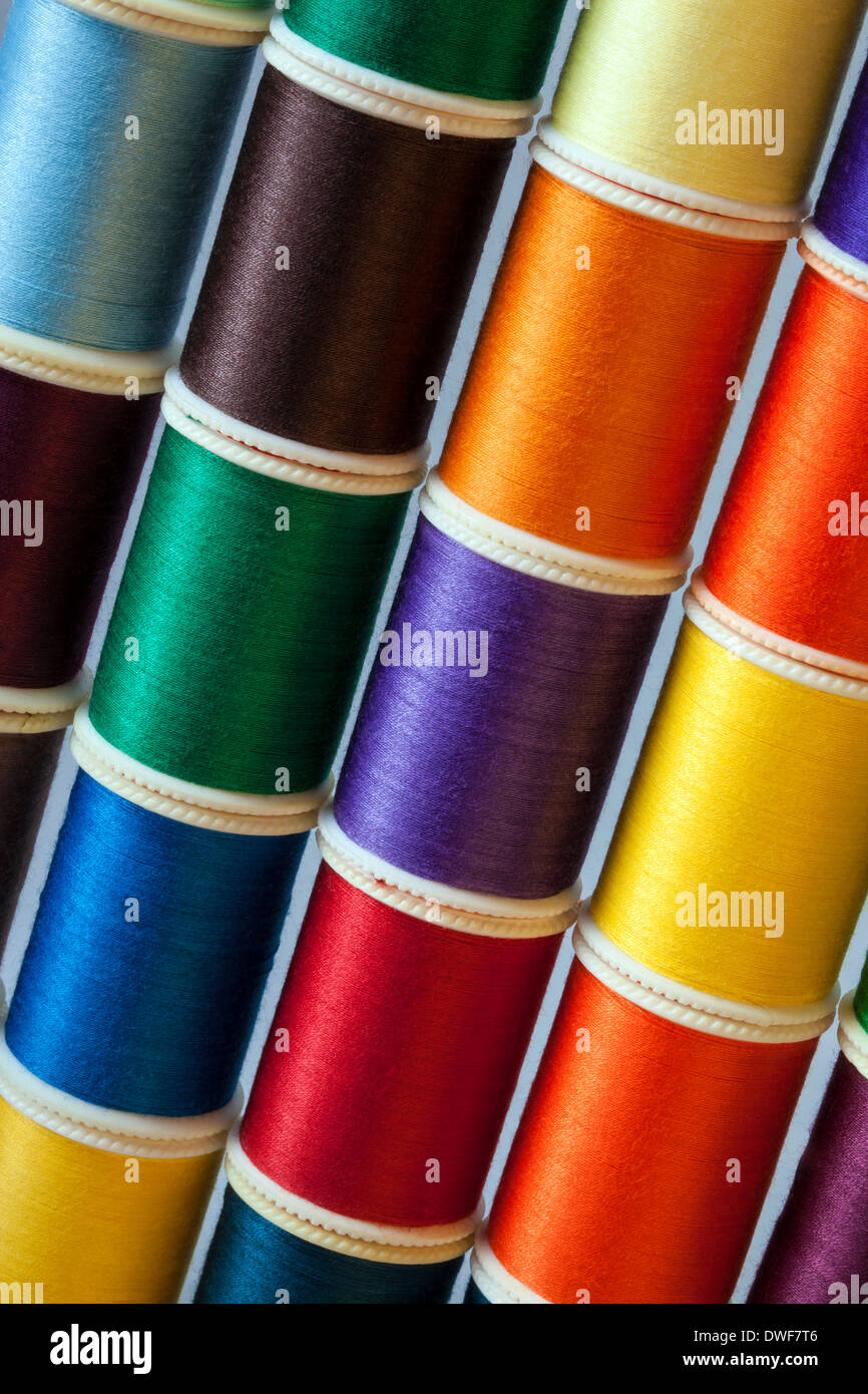 Cotton reel threads hires stock photography and images Alamy
