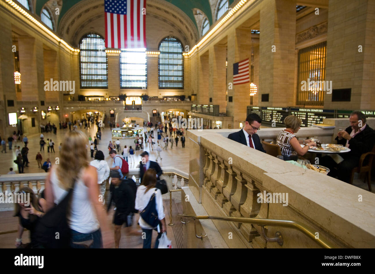 Grand Central Station Terminal in Lower Midtown . 42nd Street and Park Avenue. Tel 212-340-2583 . ( sightseeing Wed - Fri 24:30 Stock Photo