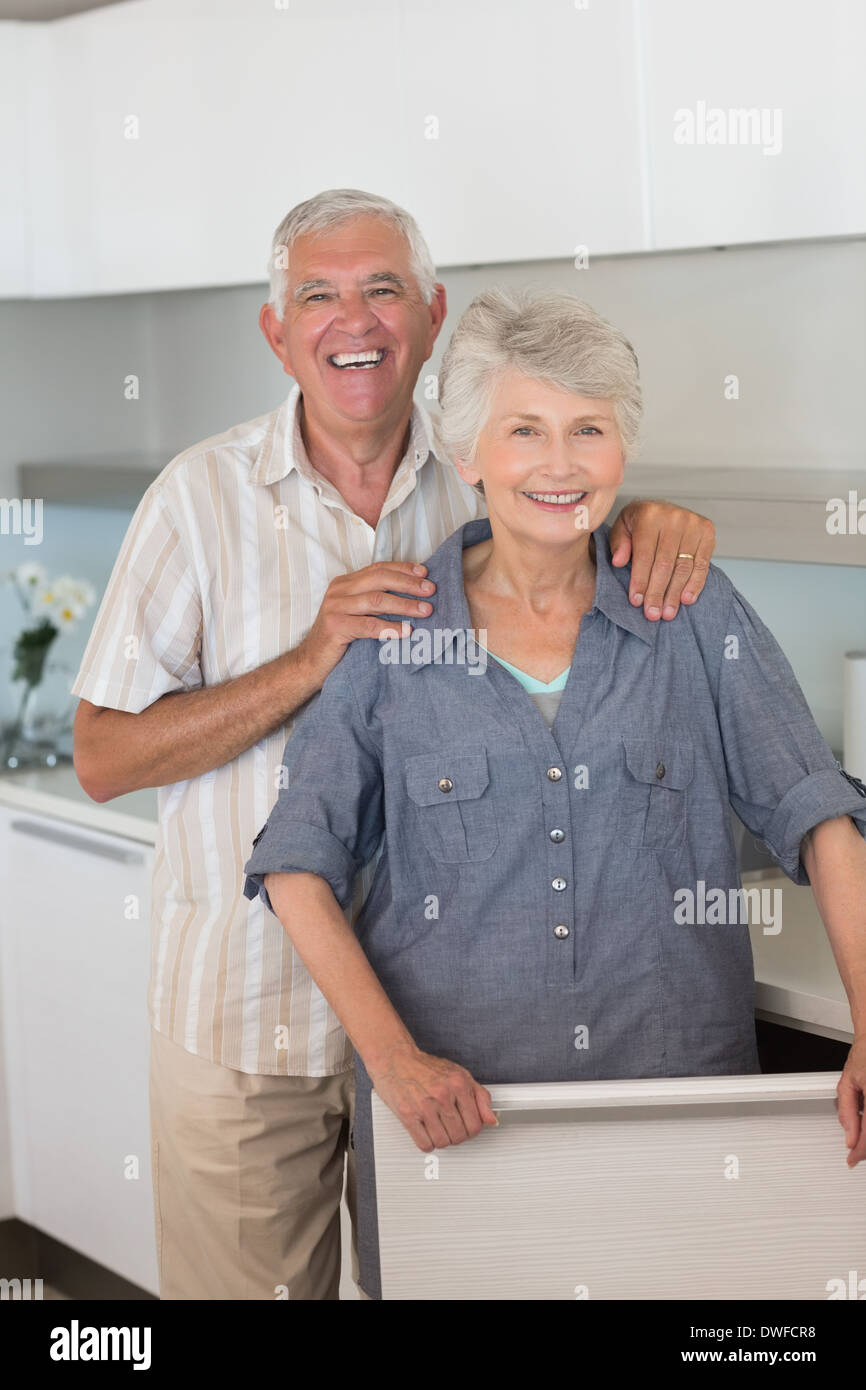 Smiling elderly senior couple hi-res stock photography and images - Alamy