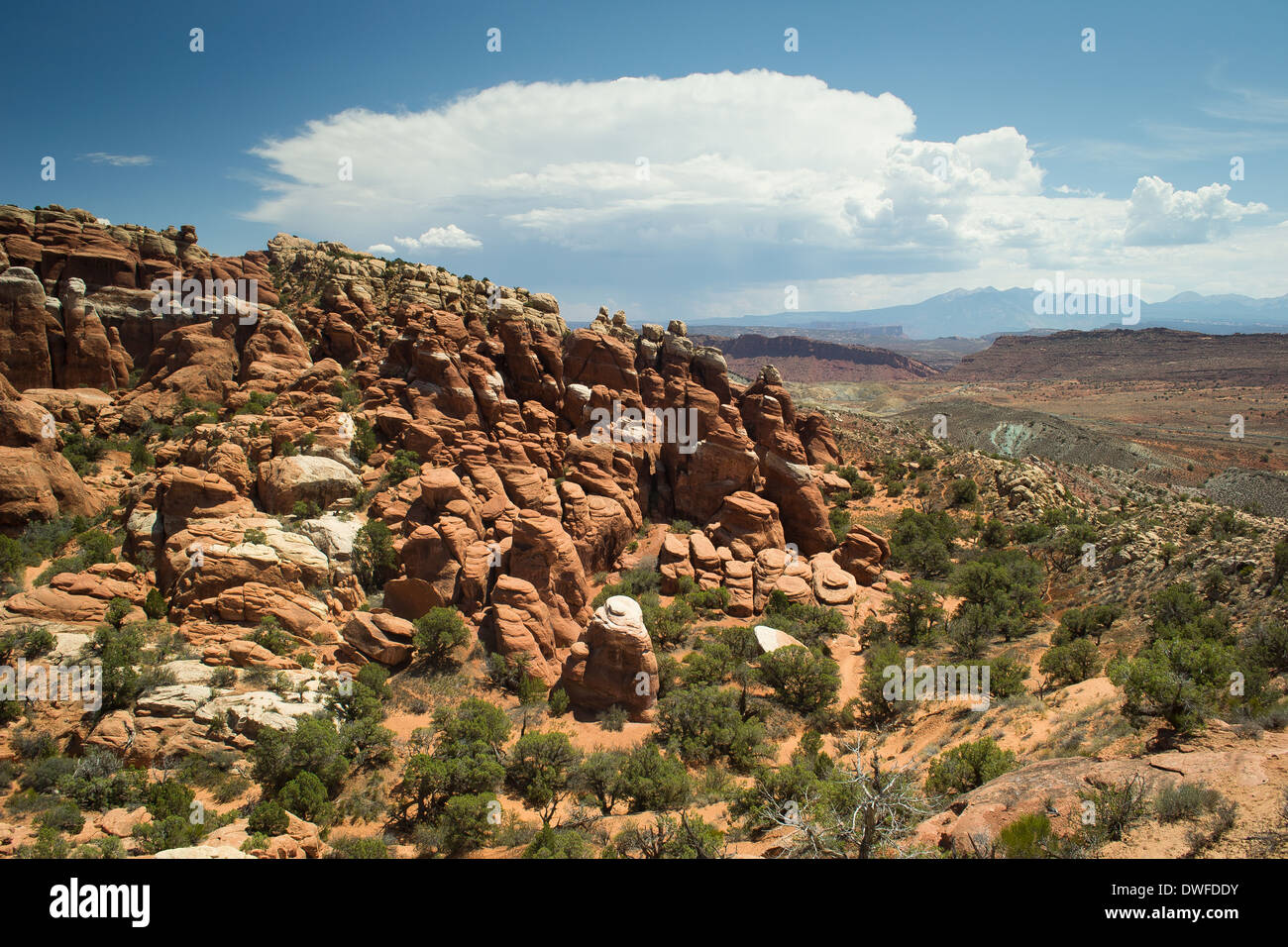 Aerial arches national park hi-res stock photography and images - Alamy