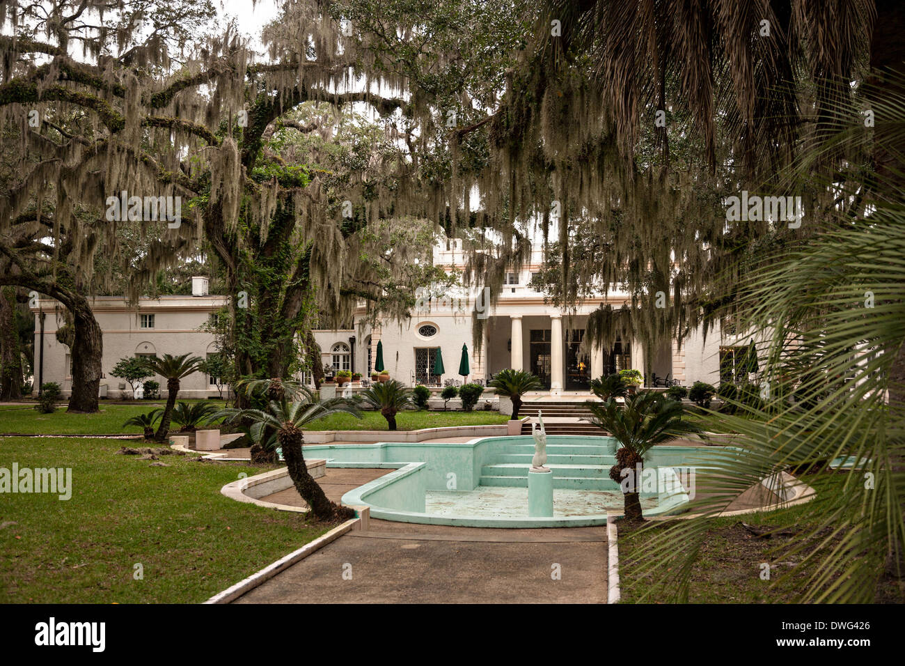 The historic Richard Reynolds plantation home on Sapelo Island,
