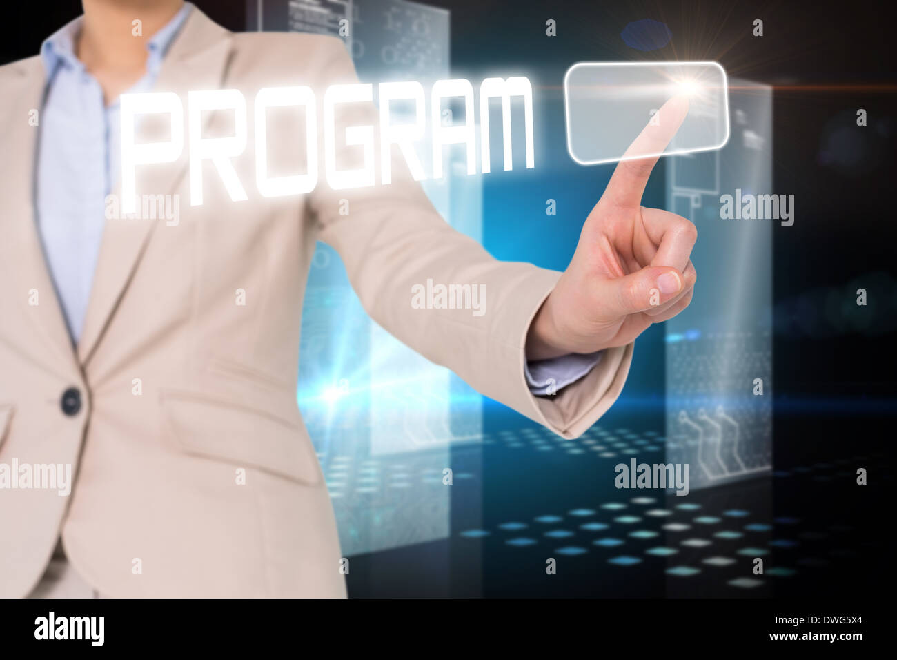Program button hi-res stock photography and images - Alamy