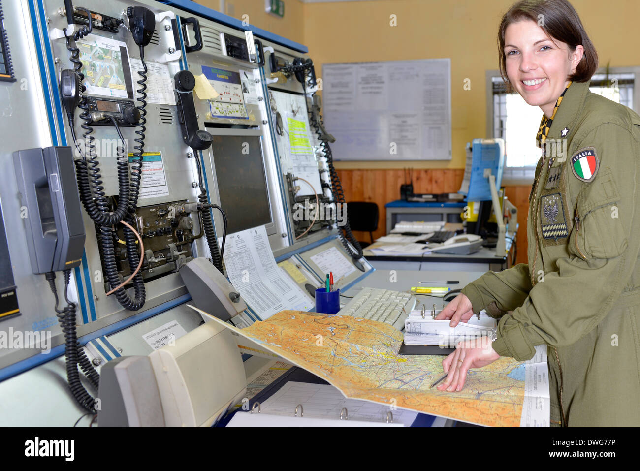 Female pilot uniform cockpit hi-res stock photography and images - Alamy