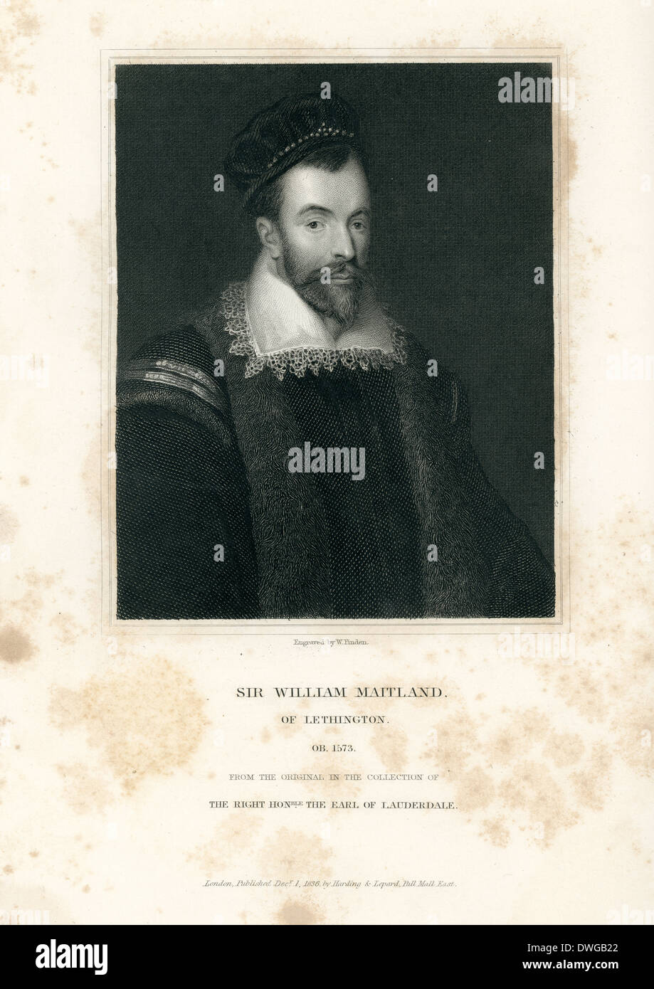 Sir william maitland hi-res stock photography and images - Alamy