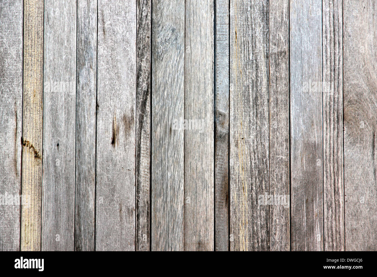 Old wooden walls with natural patterns. Stock Photo