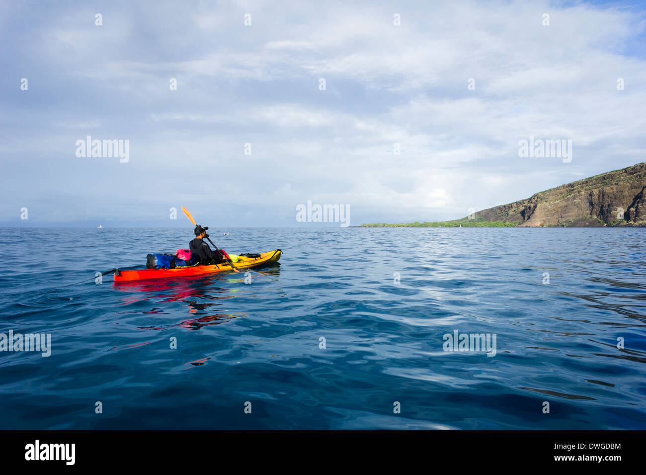 Hawaii big island kealakekua bay kayak hires stock photography and