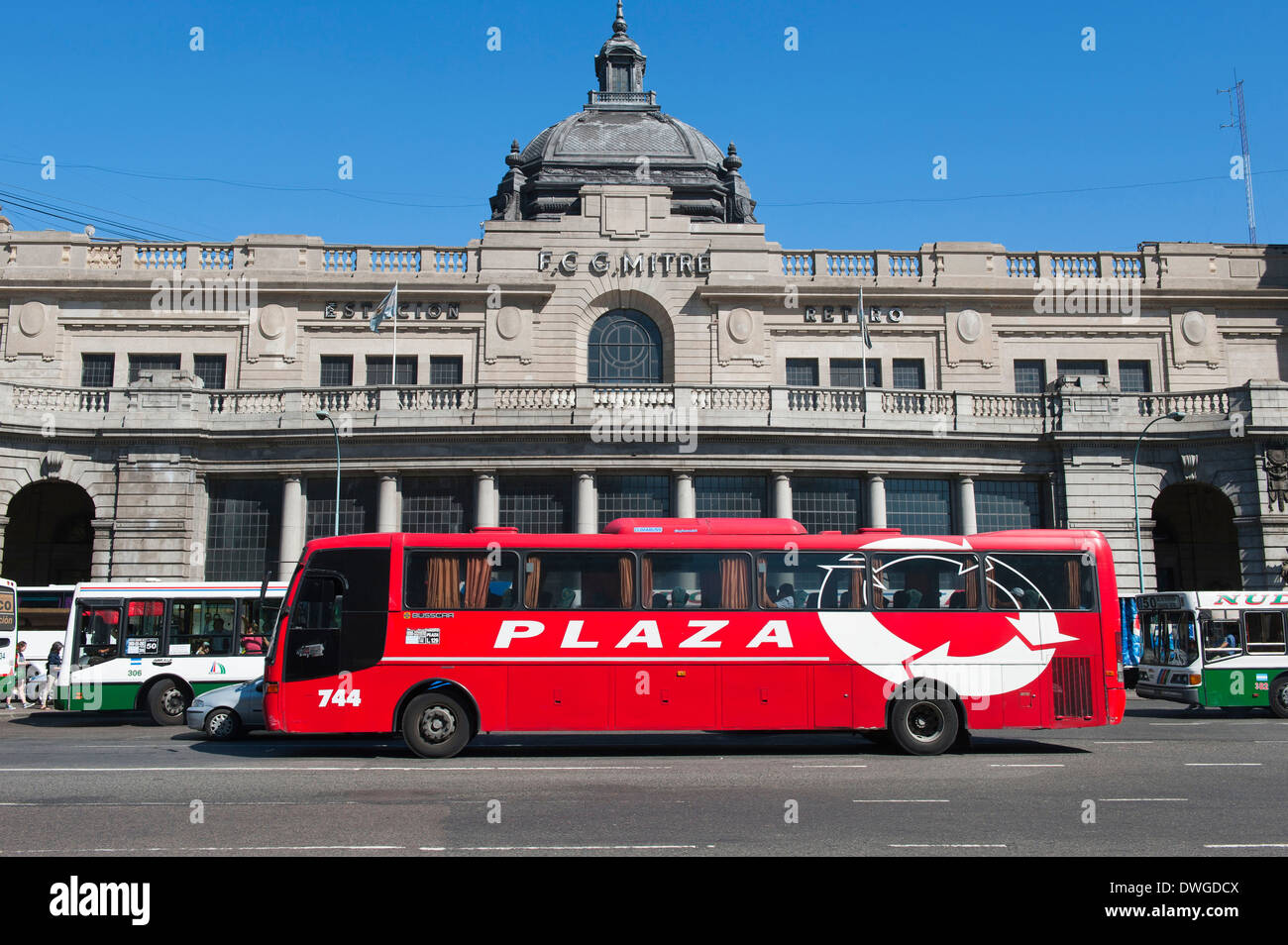 Retiro railway station, Buenos Aires Stock Photo