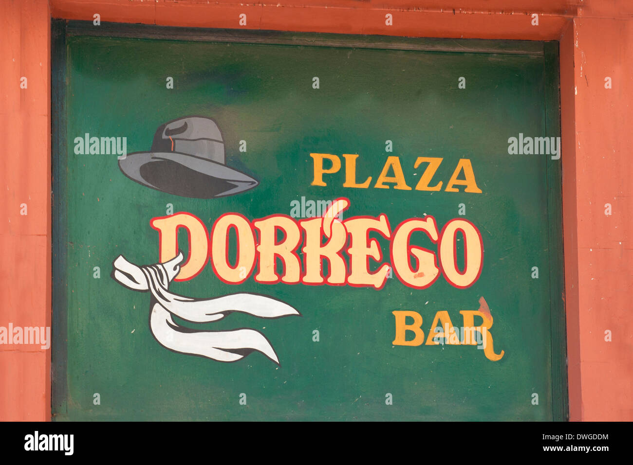 Plaza Dorrego bar, Buenos Aires Stock Photo
