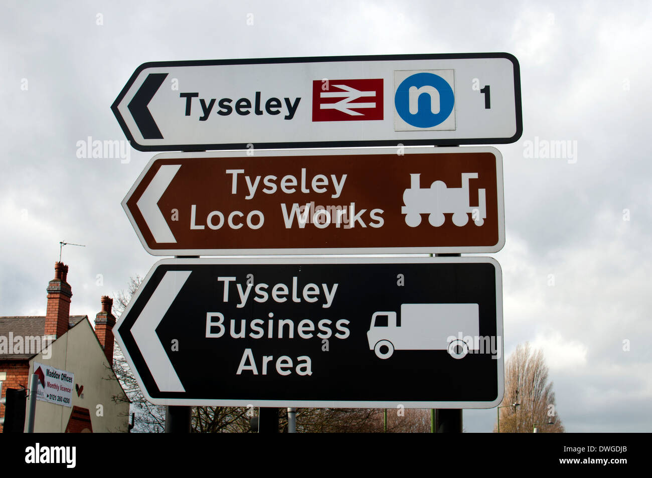 Birmingham road signs hires stock photography and images Alamy