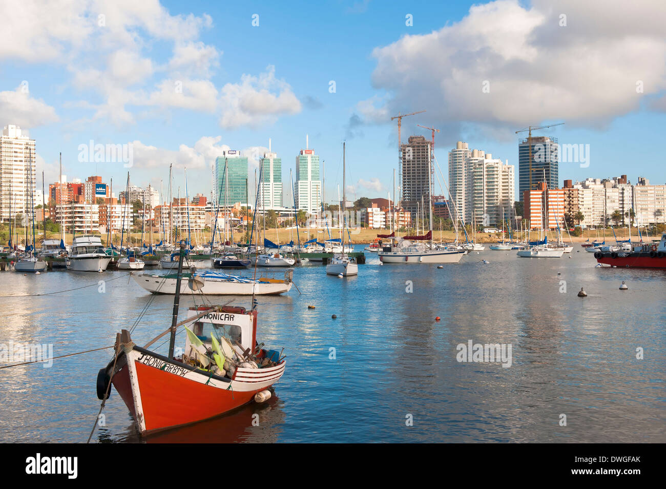 Marina, Montevideo Stock Photo