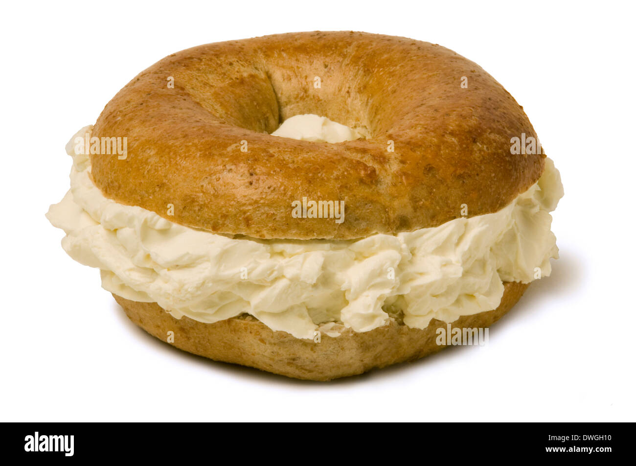Whole Wheat Bagel With Cream Cheese