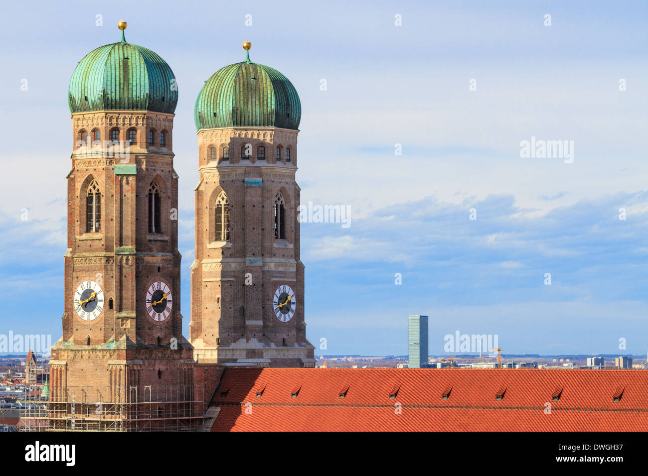 Munich, Frauenkirche, Cathedral of Our Dear Lady, Bavaria, Germany Stock Photo
