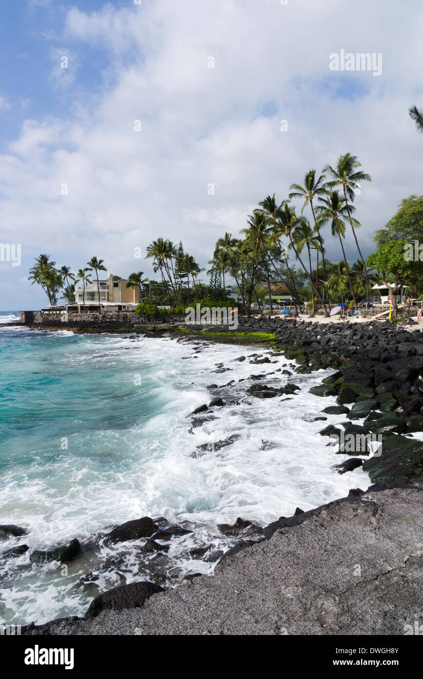 White (Magic) Sands Beach, Laʻaloa Beach County Park, KailuaKona, Big