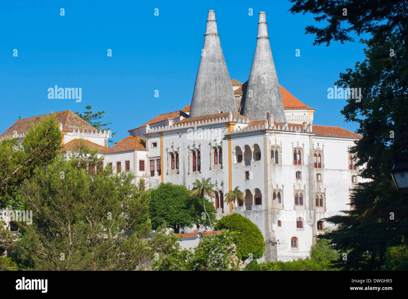 National palace sintra stock photo alamy