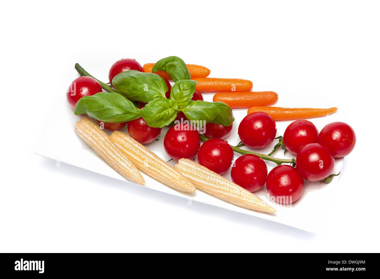 Fresh raw vegetables as the basis of a healthy lifestyle Stock Photo