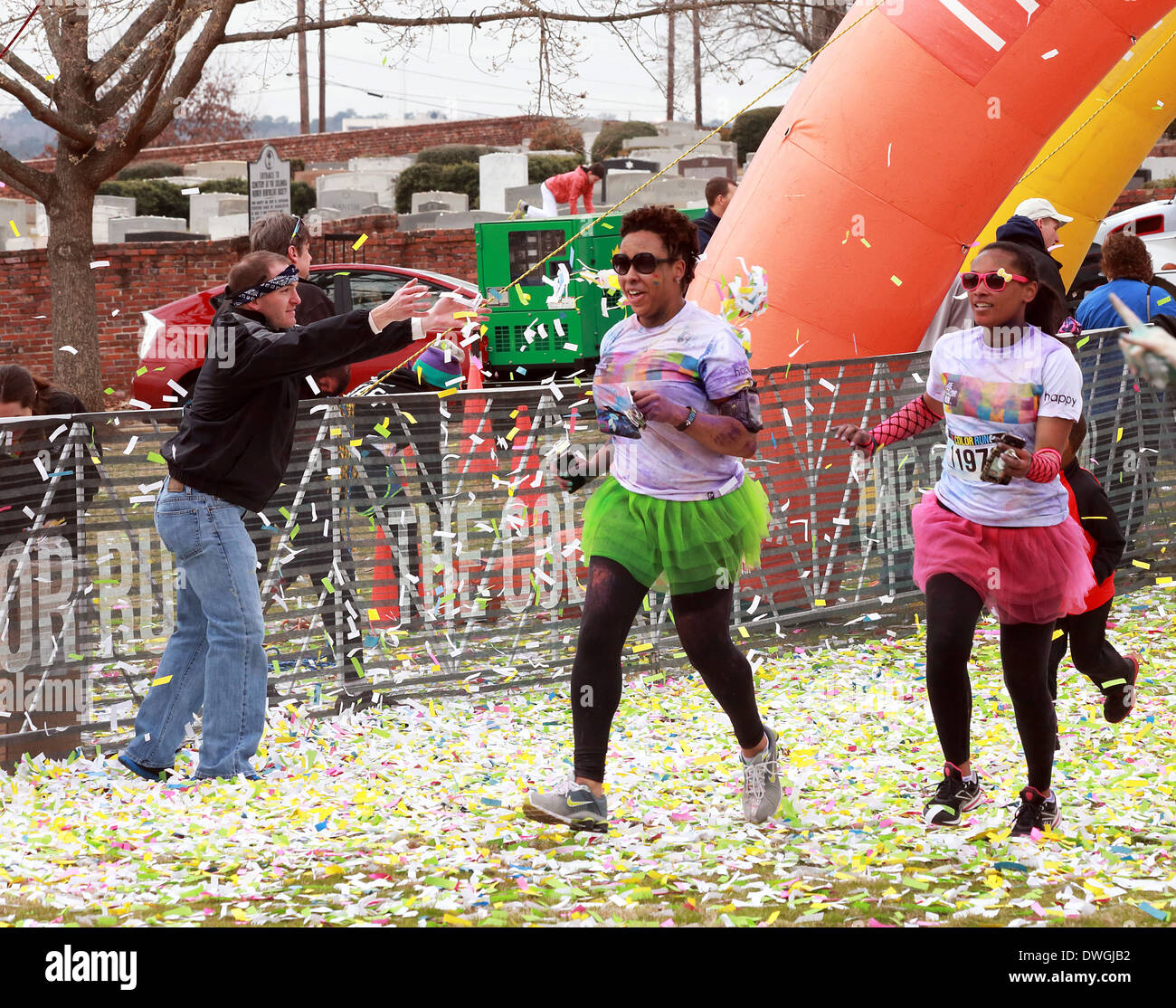 the colour 5k run in Columbia south carolina pictures Catherine Brown