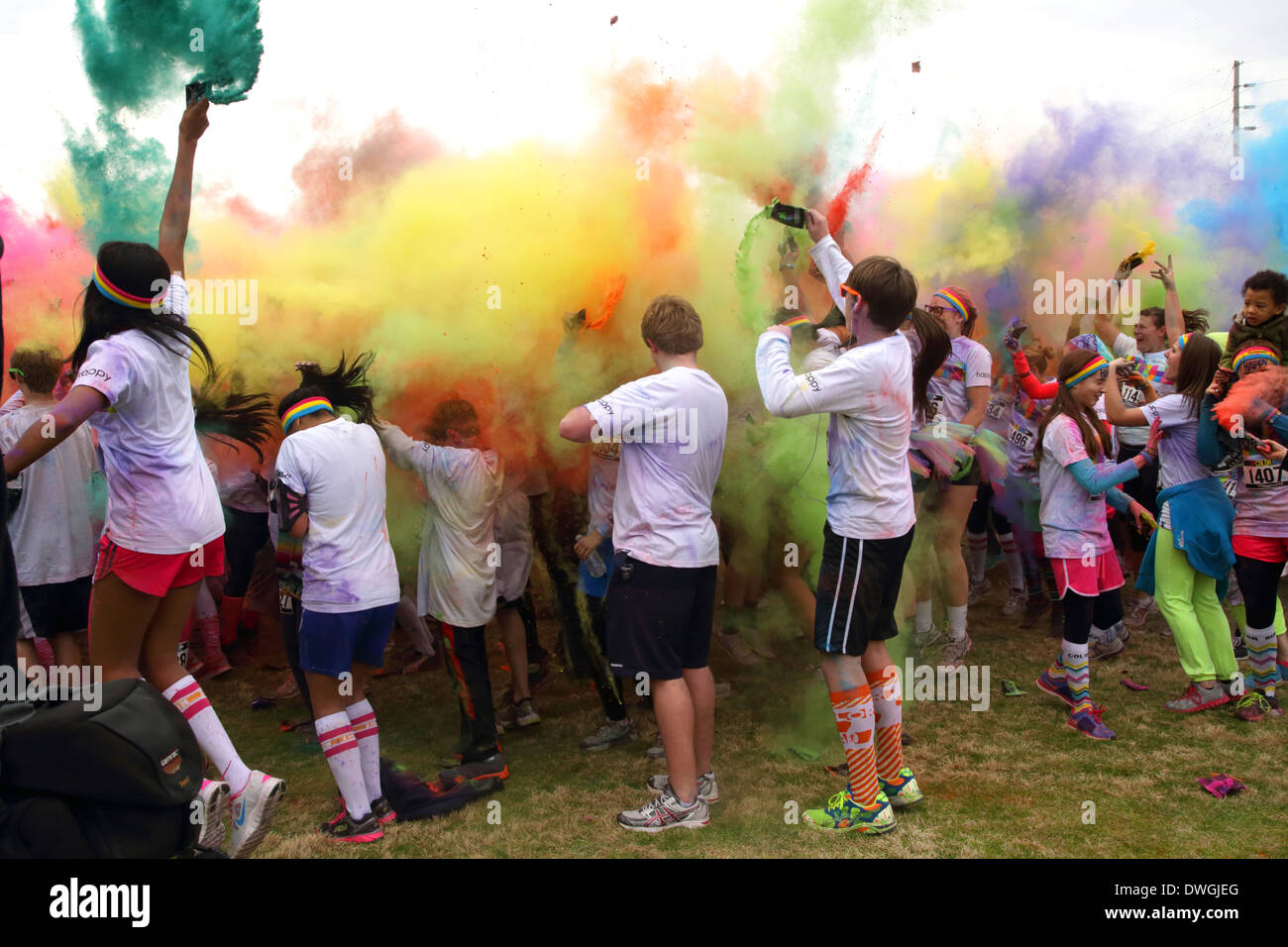the colour 5k run in Columbia south carolina pictures Catherine Brown ...