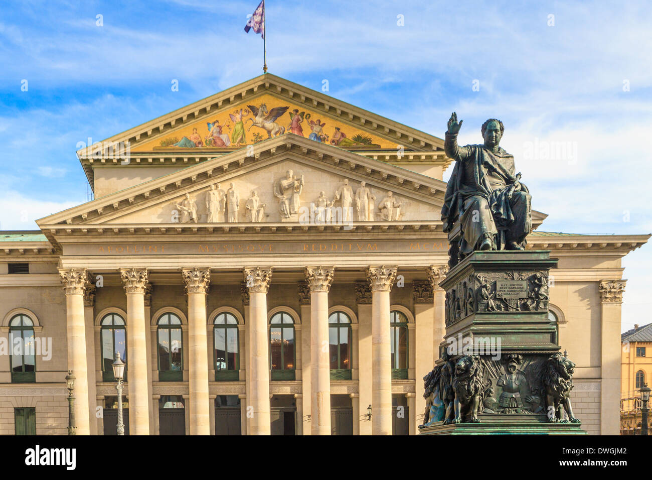 Munich, Bavarian State Opera / Bayerische Staatsoper, Germany Stock