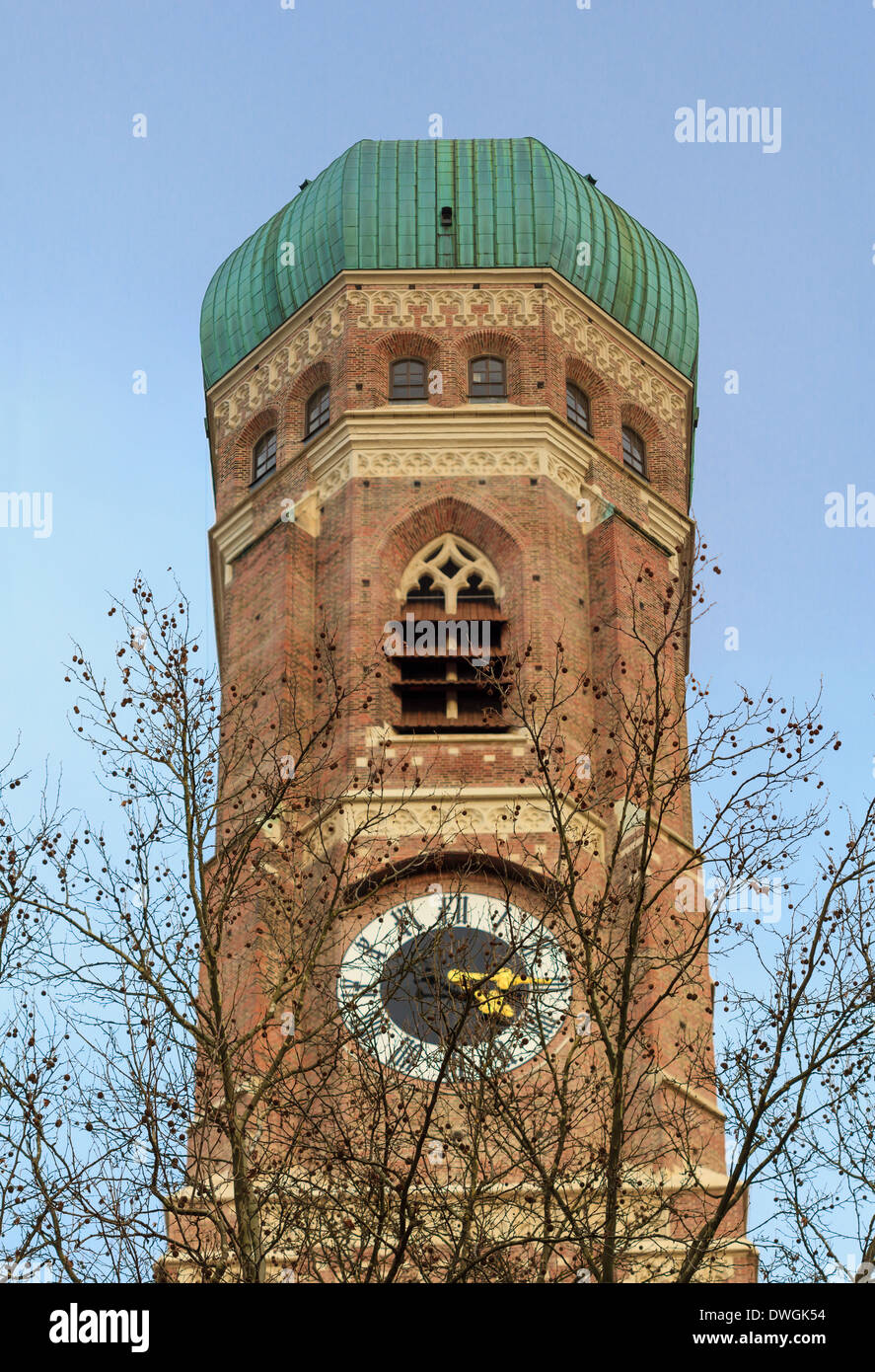 Munich, Frauenkirche, Cathedral of Our Dear Lady, Bavaria, Germany Stock Photo