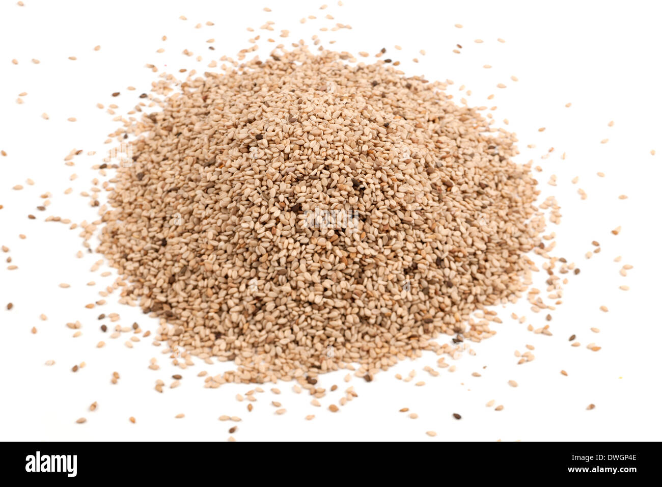 Pile of Sesame seeds Stock Photo