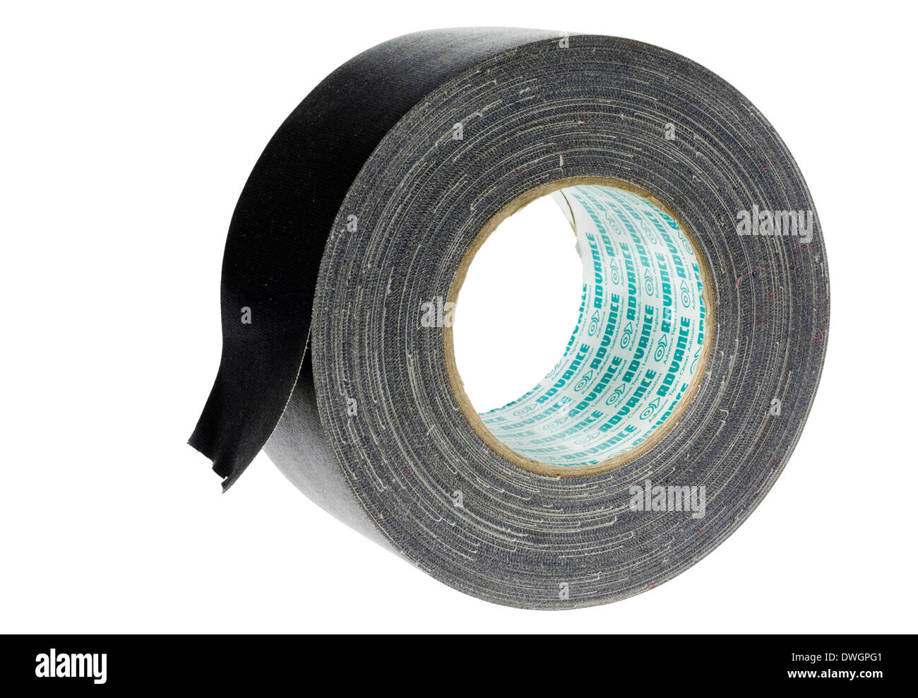 Roll of Gaffer or Duct Tape. Stock Photo