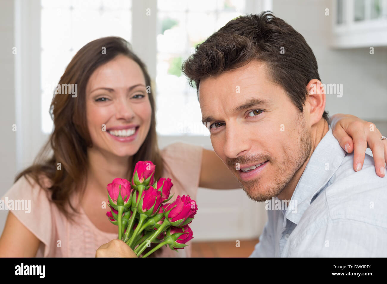 Close up happy man hi-res stock photography and images - Alamy