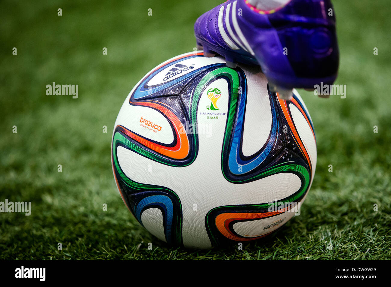 Brazuca, official matchball of FIFA World Cup Brazil 2014 Stock