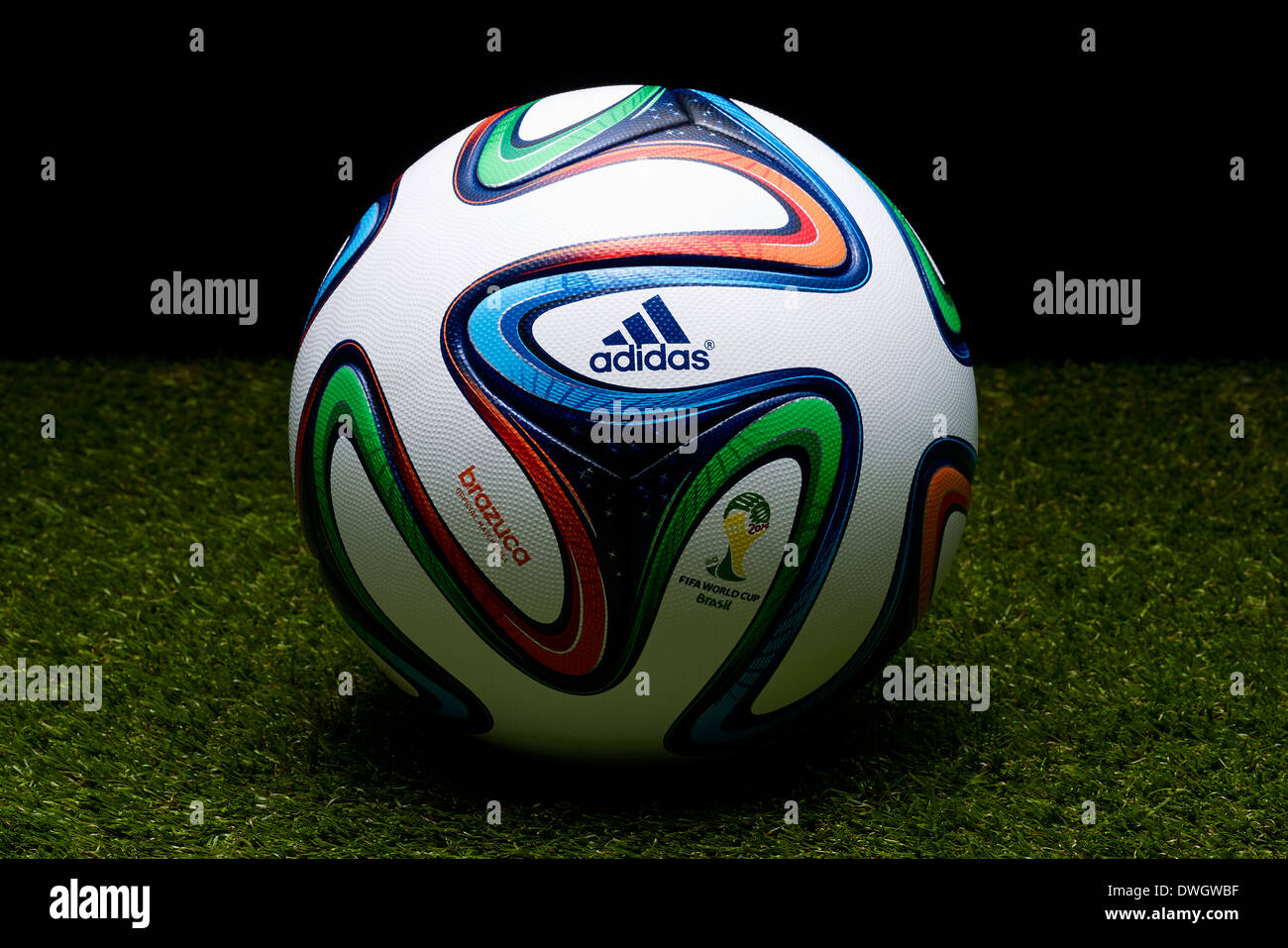 Brazuca, official matchball of FIFA World Cup Brazil 2014 Stock Photo -  Alamy