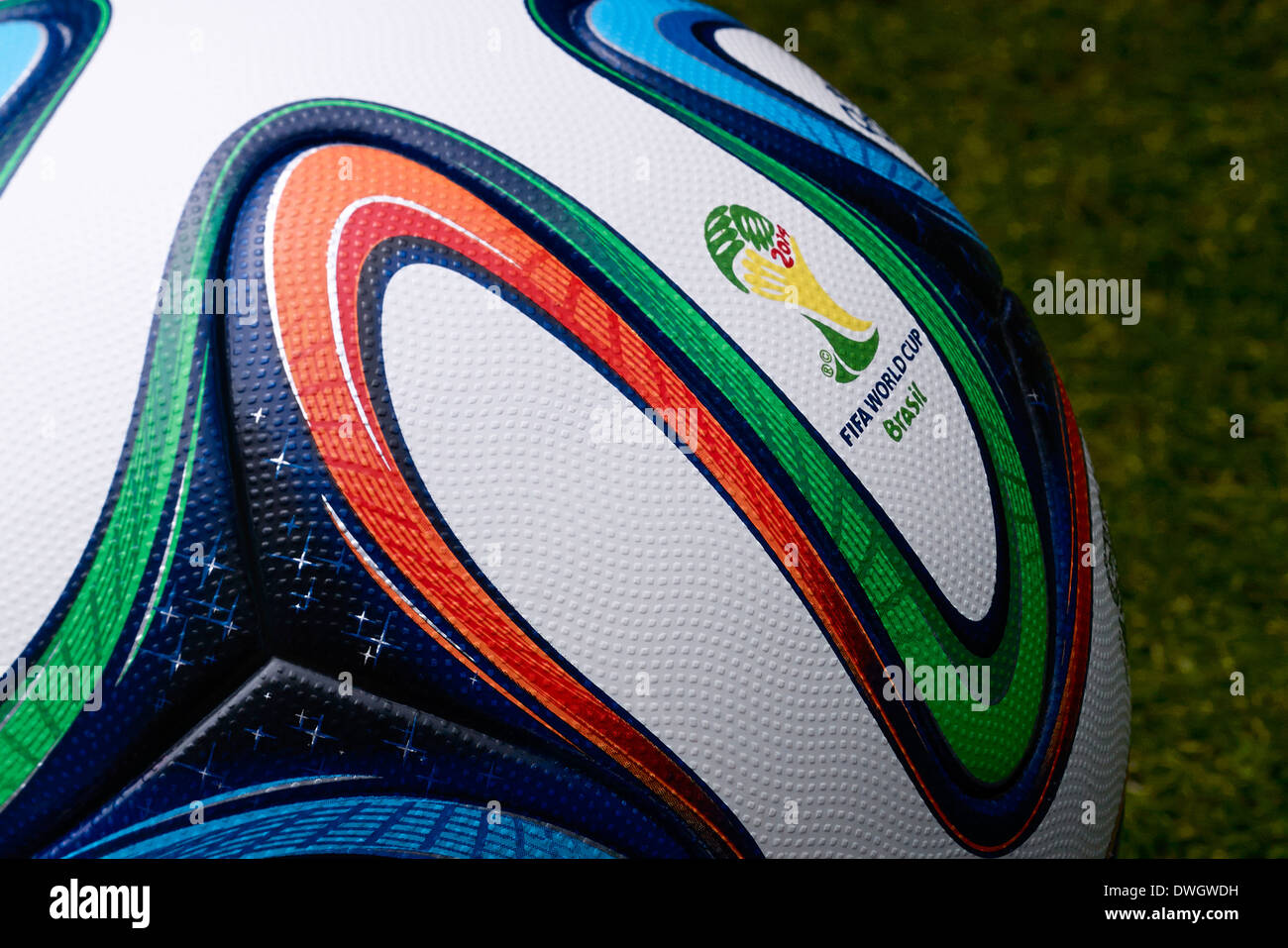 Brazuca, official matchball of FIFA World Cup Brazil 2014 Stock Photo