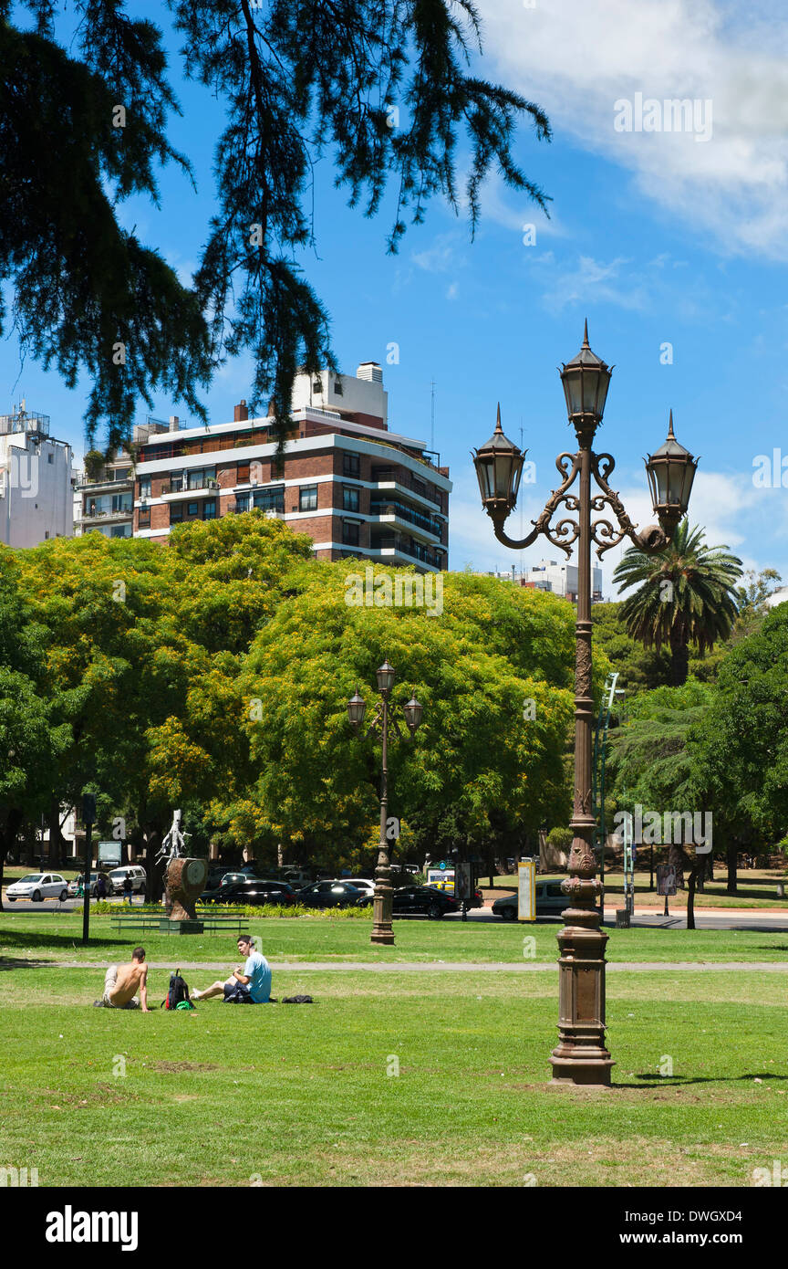 Buenos Aires, Urquiza Park Stock Photo