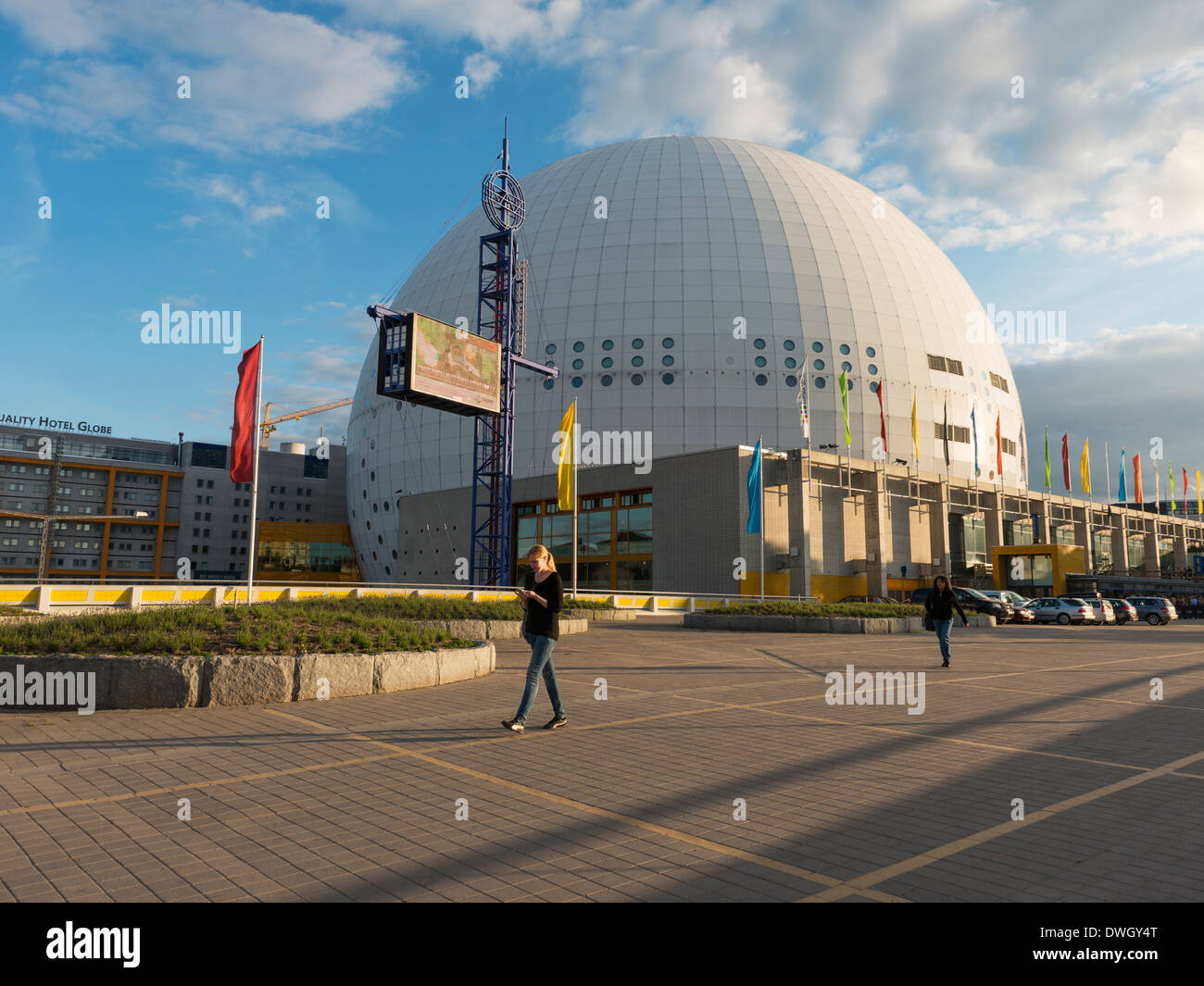 The Ericsson Globe Arena ('Globen'), in Stockholm, Sweden. The national  indoor arena of Sweden, used for ice hockey, concerts Stock Photo - Alamy