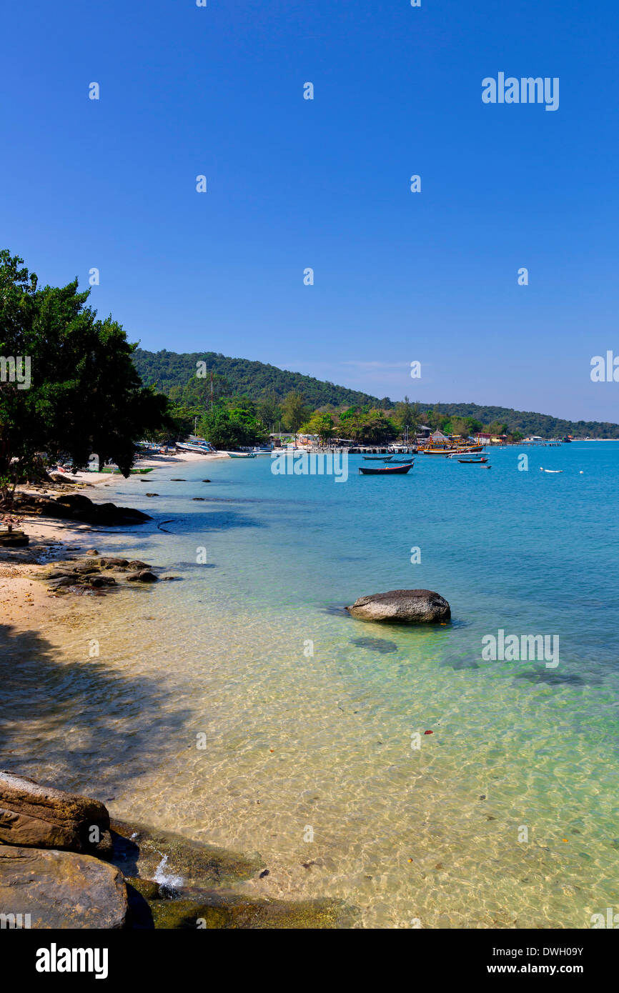 Scenery at Noi Na Bay on Ko Samet Island, Thailand Stock Photo