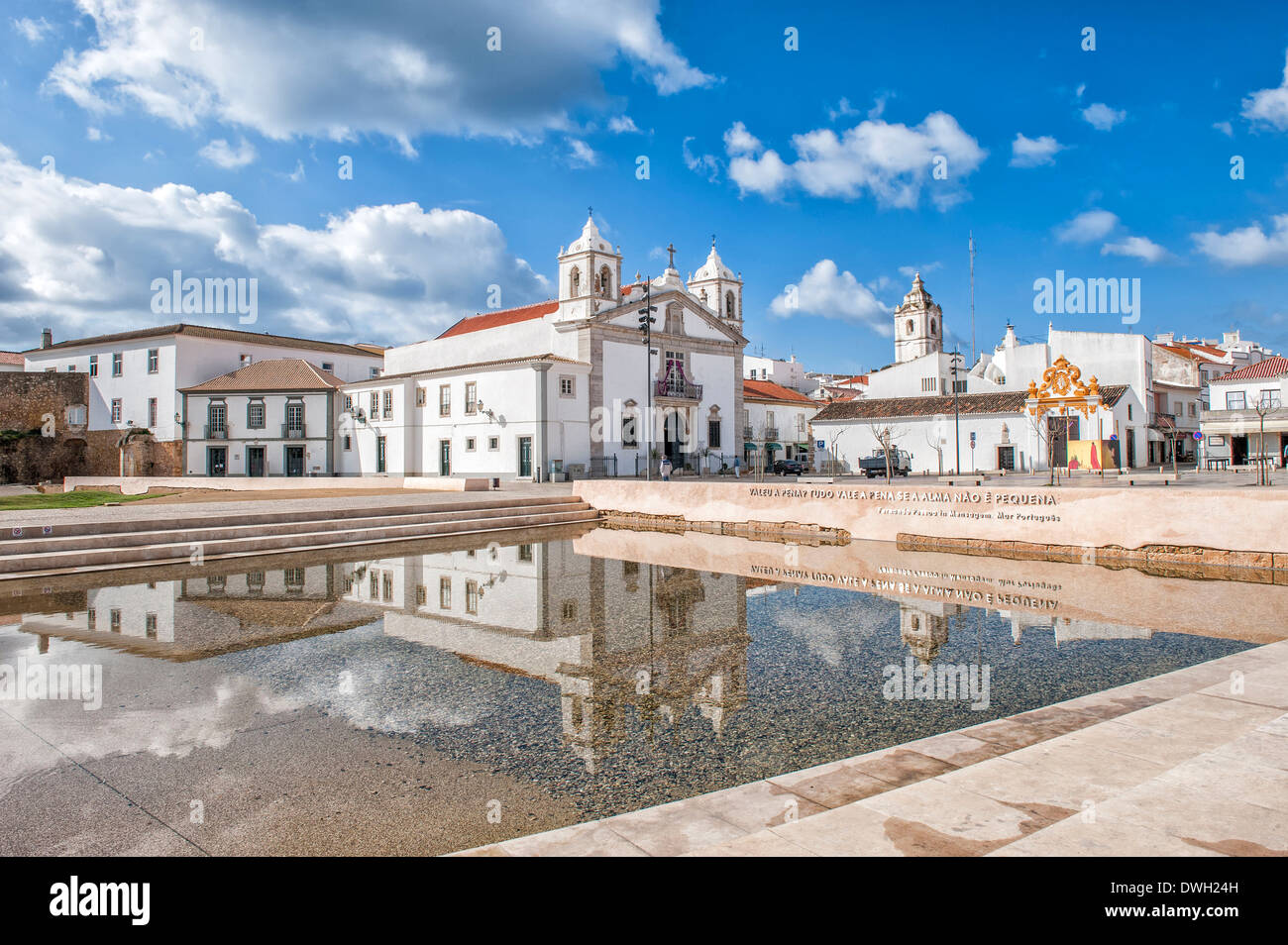 Santa Maria Church, Lagos Stock Photo Alamy