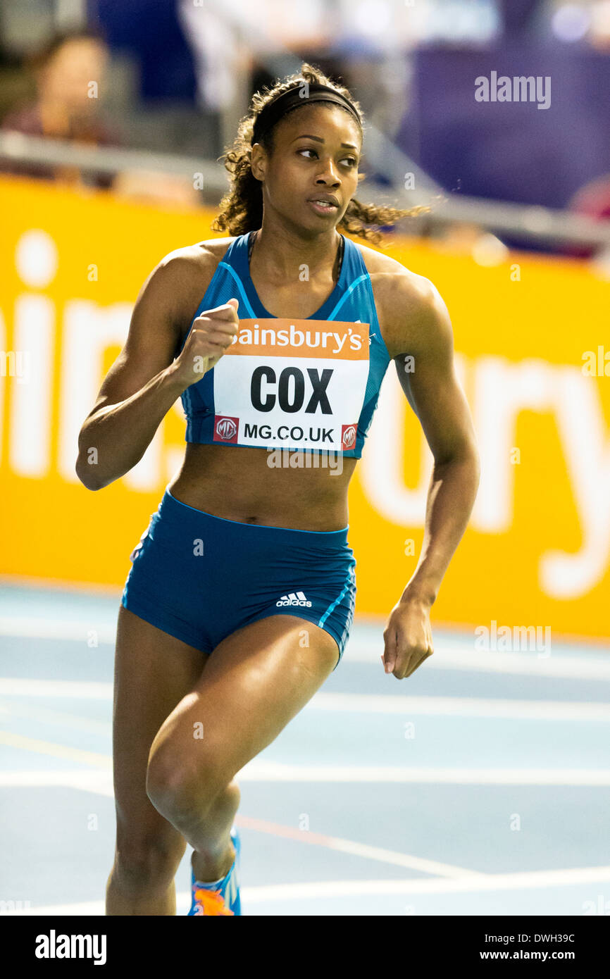 Shana COX 400m Women's Heat 5 British Athletics Indoor Championships,  Sheffield England UK Stock Photo - Alamy