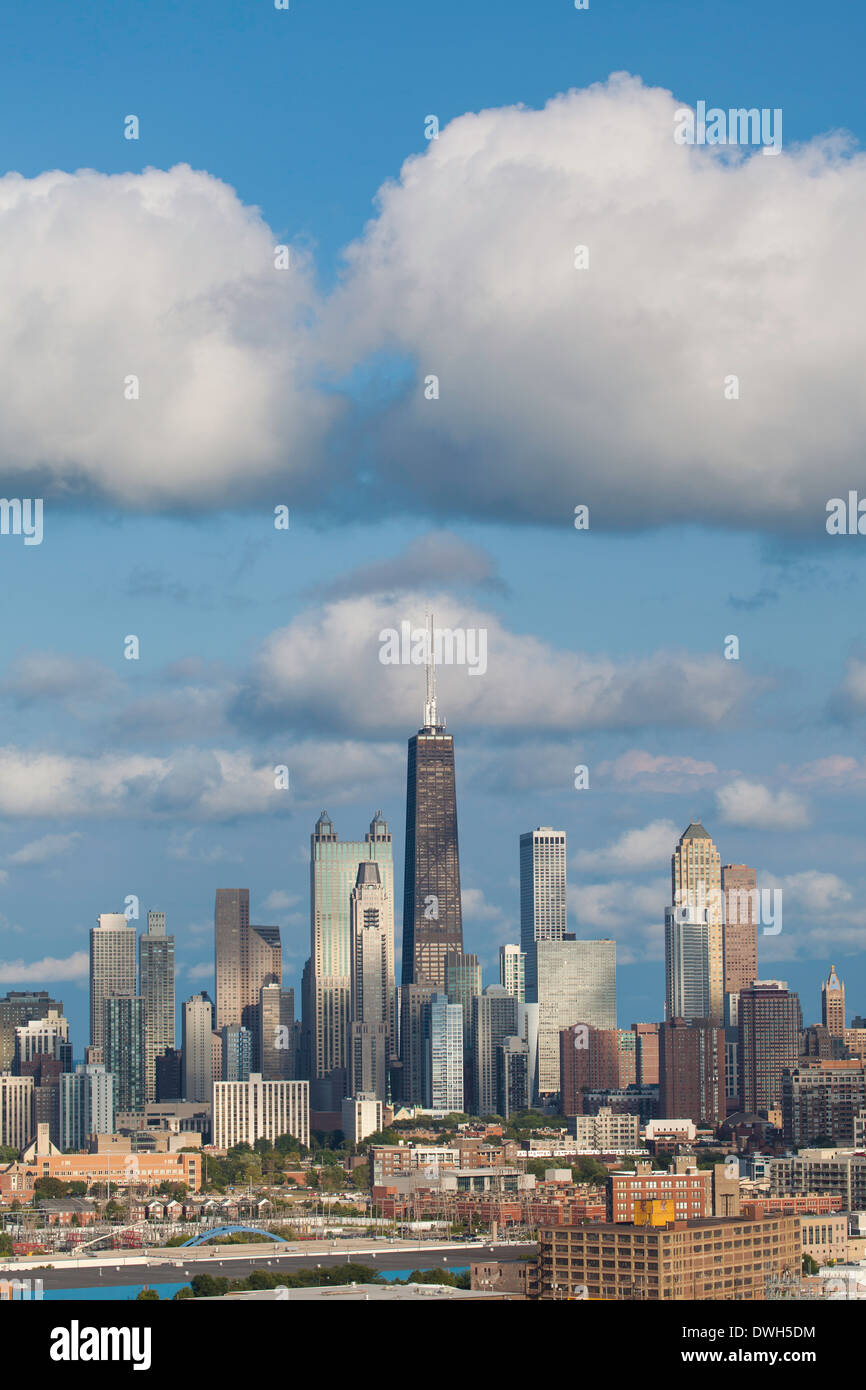 Chicago downtown city skyline hi-res stock photography and images - Alamy
