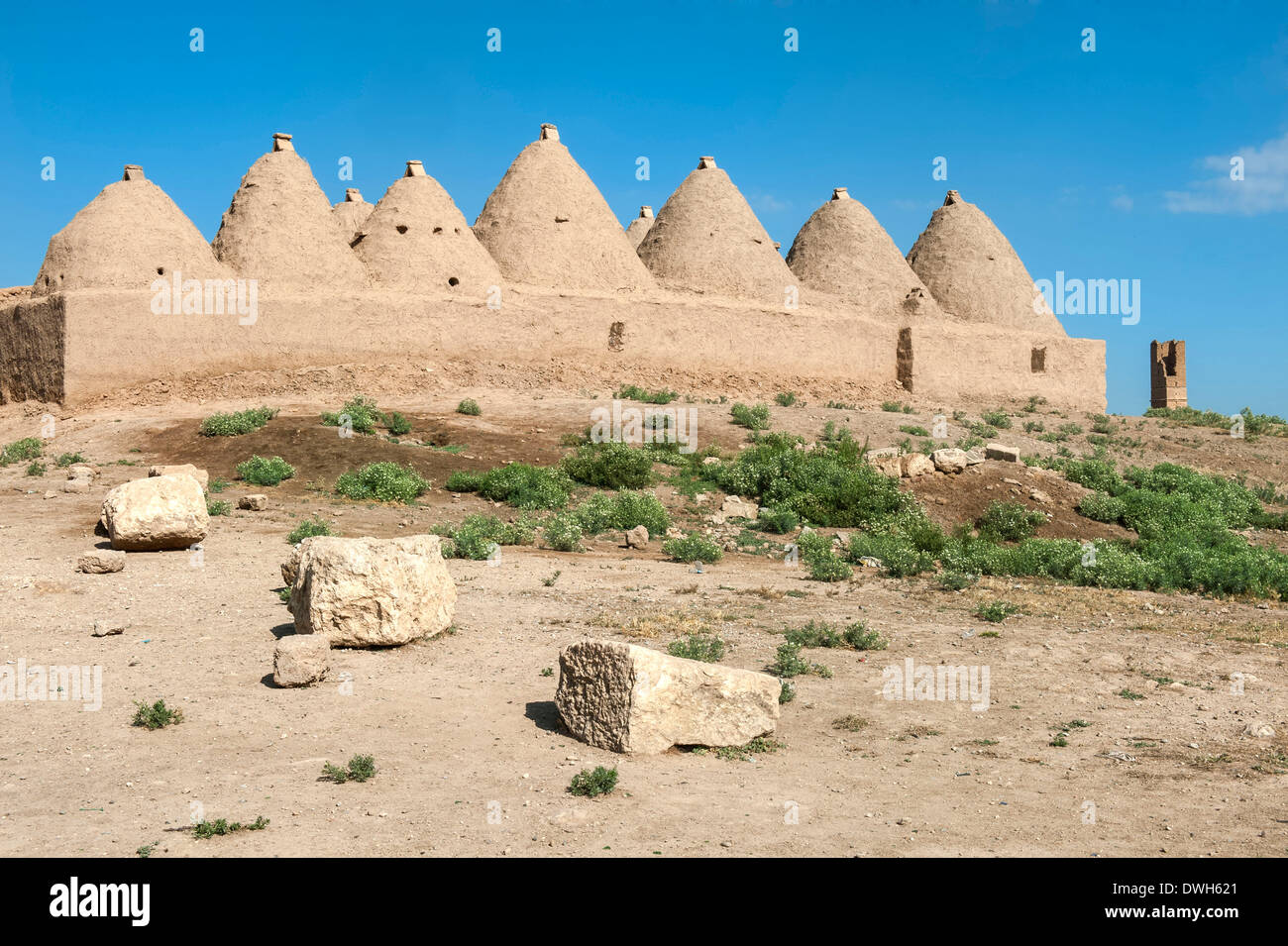 Loam houses, Harran Stock Photo