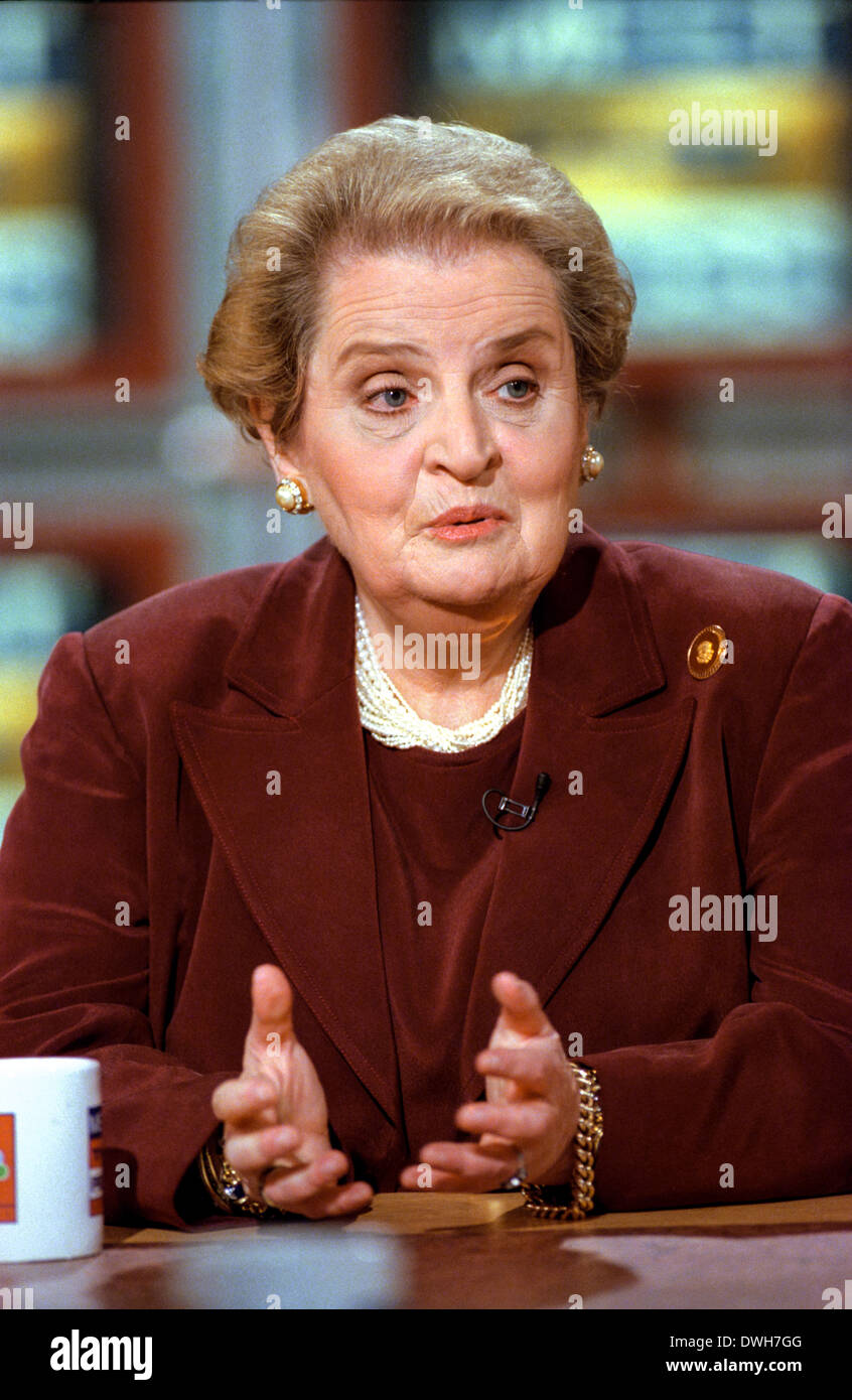 Madeleine albright portrait hi-res stock photography and images - Alamy