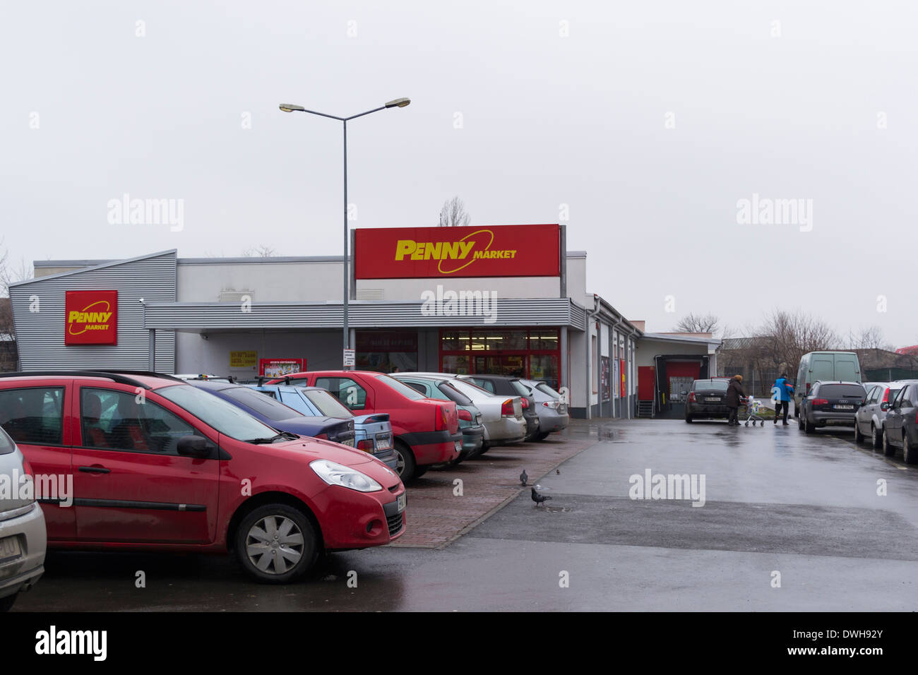 Penny discount supermarket in Bucharest, Romania Stock Photo - Alamy