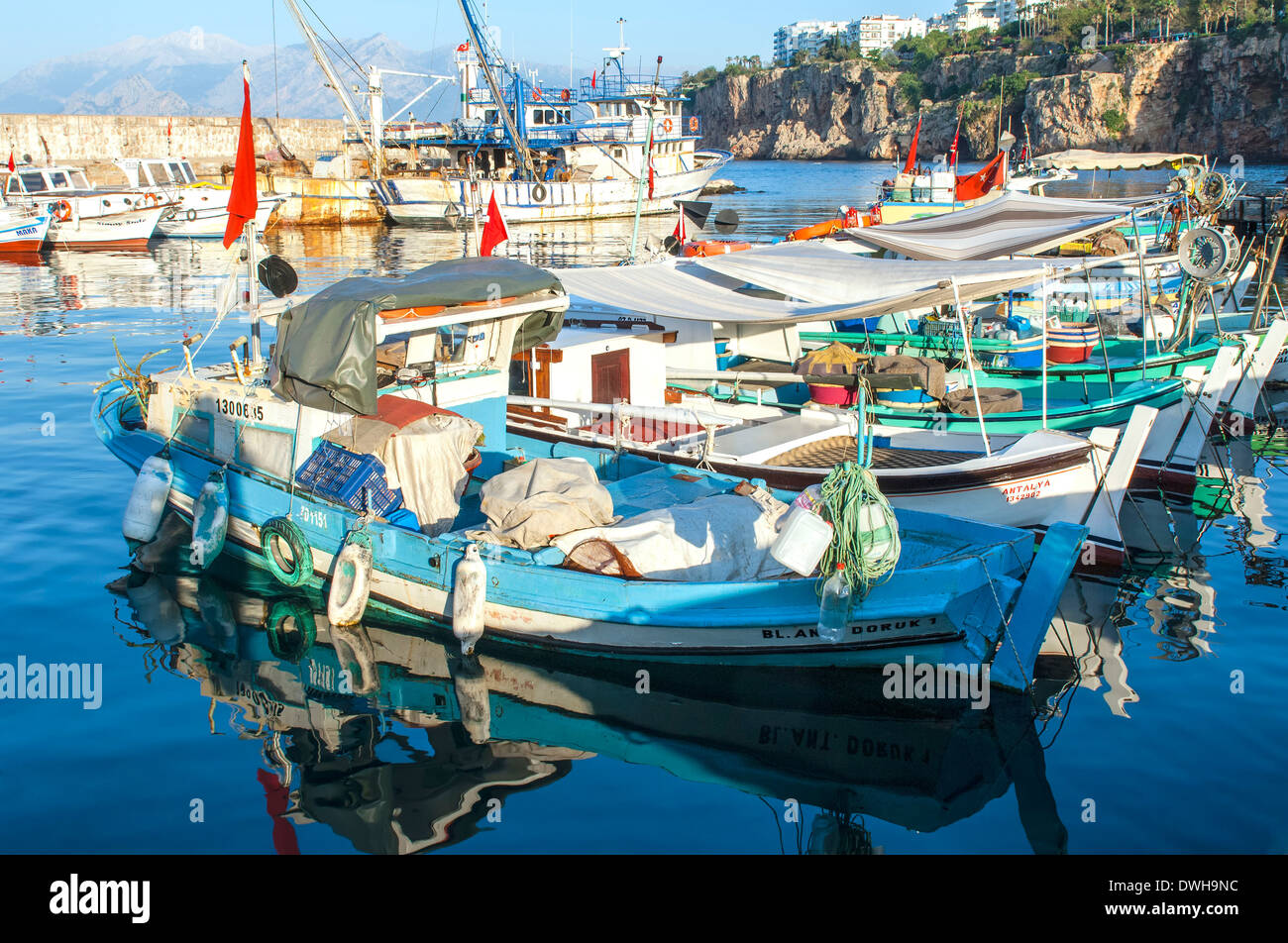 Harbour, Antalya Stock Photo