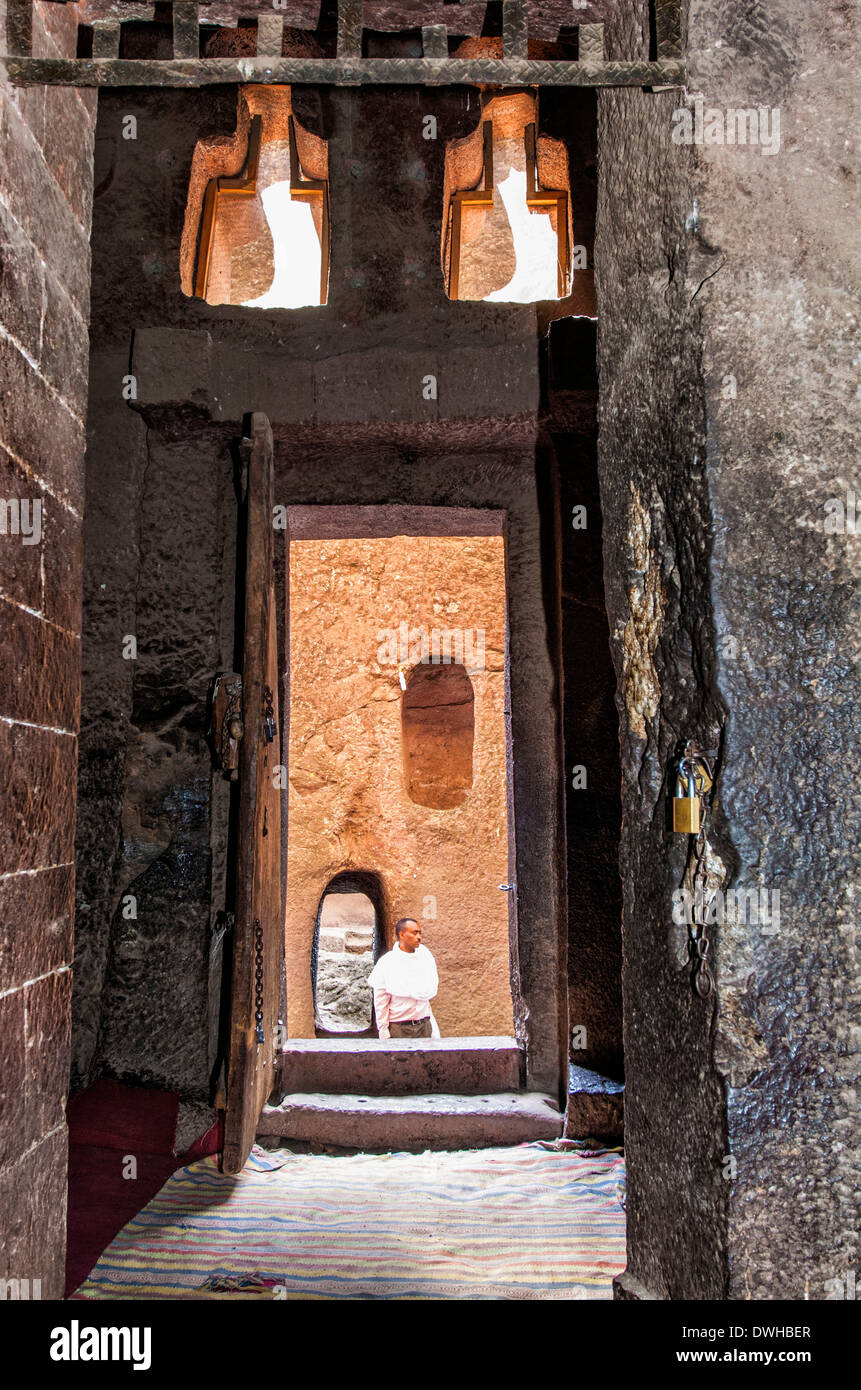 Bete Medhane Alem, Lalibela Stock Photo Alamy