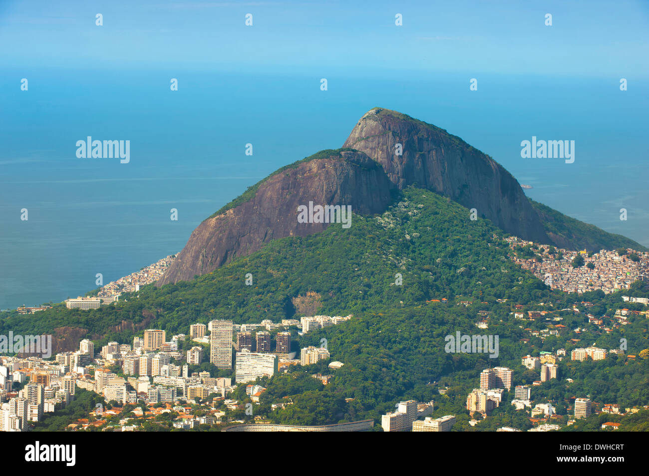Dois Irmaos, Rio de Janeiro Stock Photo