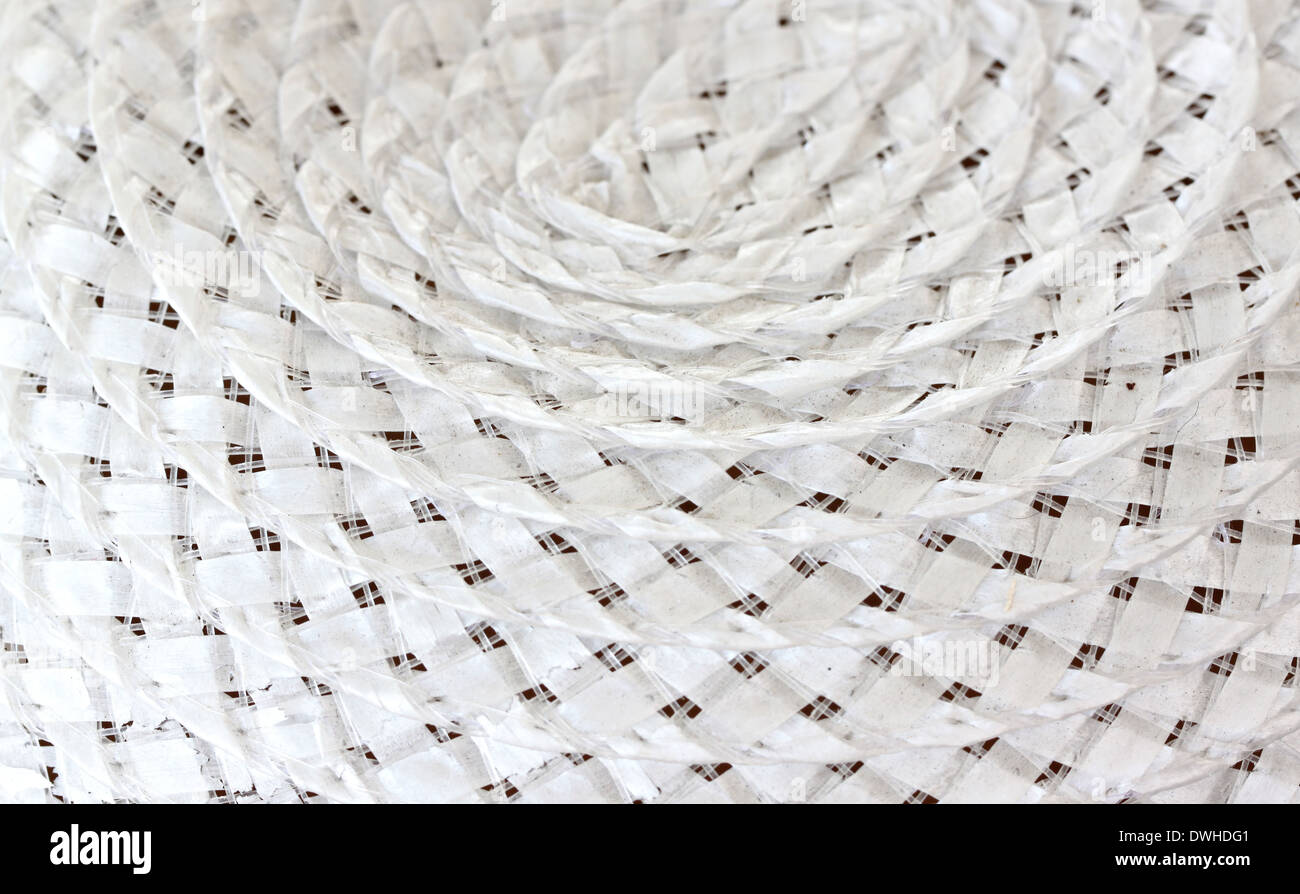 White hat pattern for the background. Stock Photo