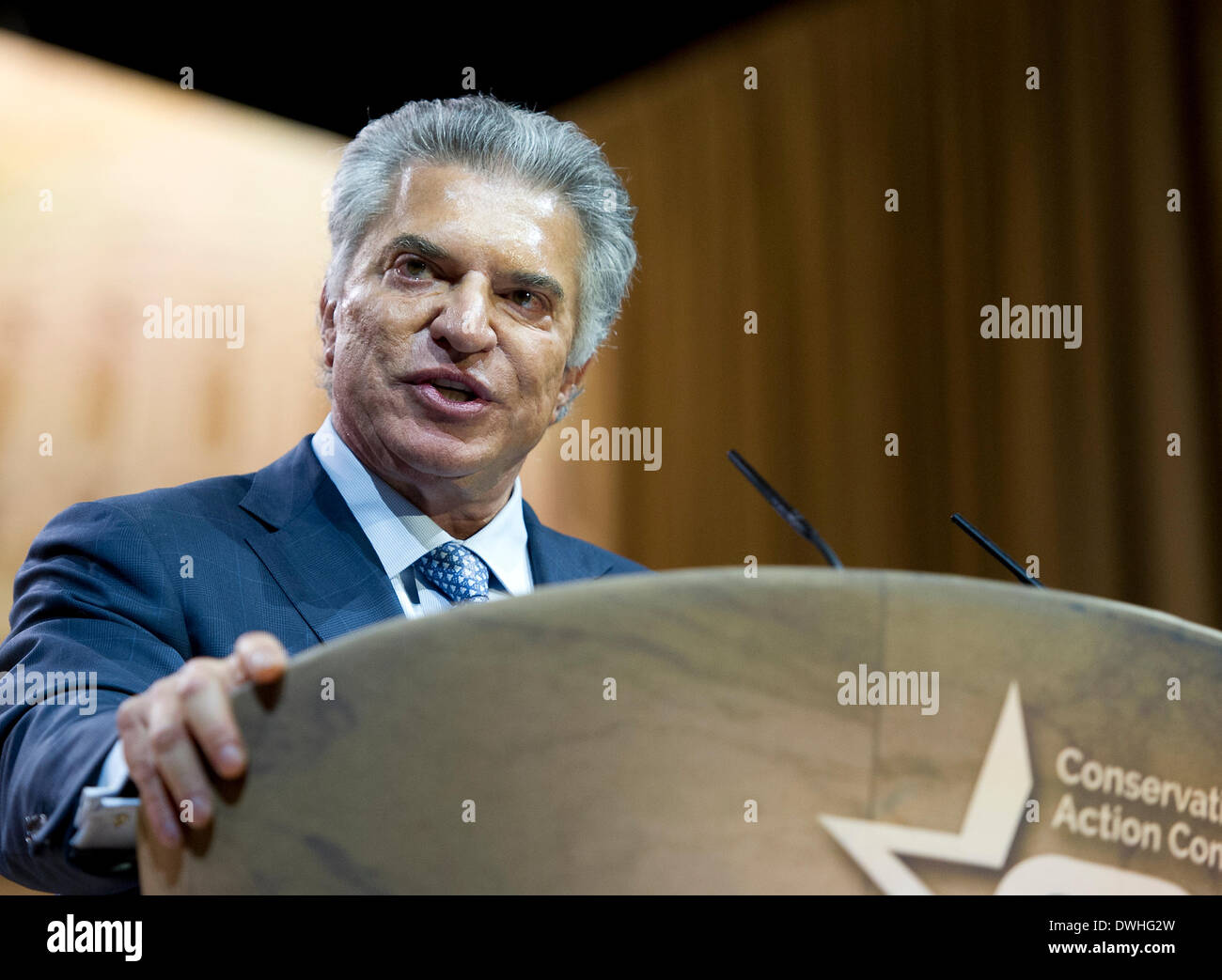 National Harbor, Maryland, USA. 8th March, 2014. Al Cardenas, Chairman ...