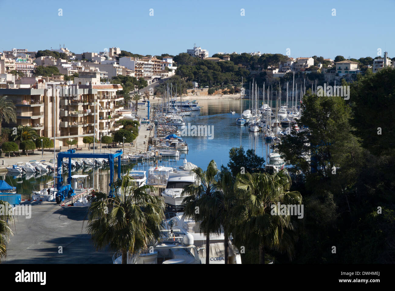 porto-cristo-view-mallorca-east-coast-balearic-islands-spain-stock